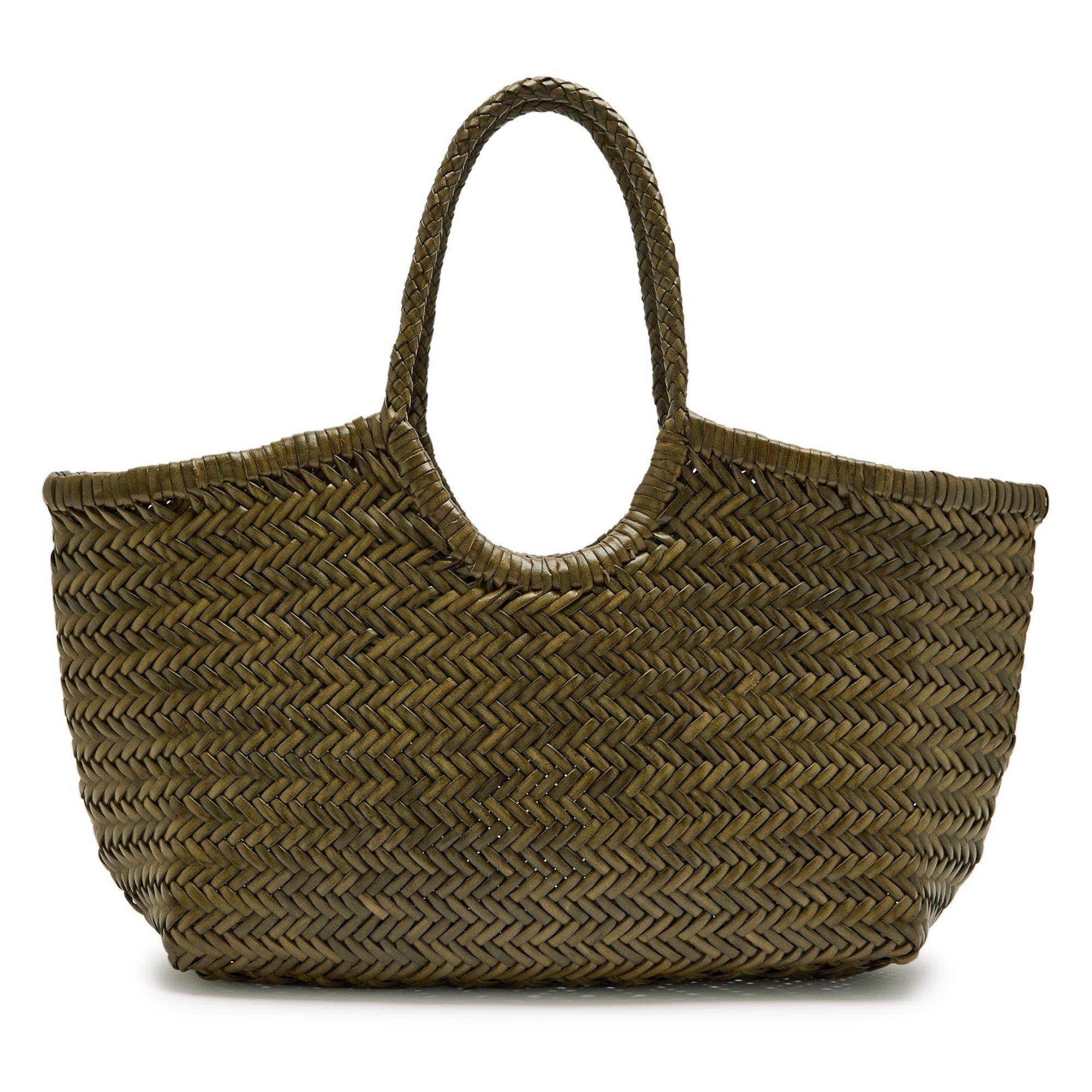 KHAKI - Dragon Diffusion - NANTUCKET BASKET BIG TOTE - 1