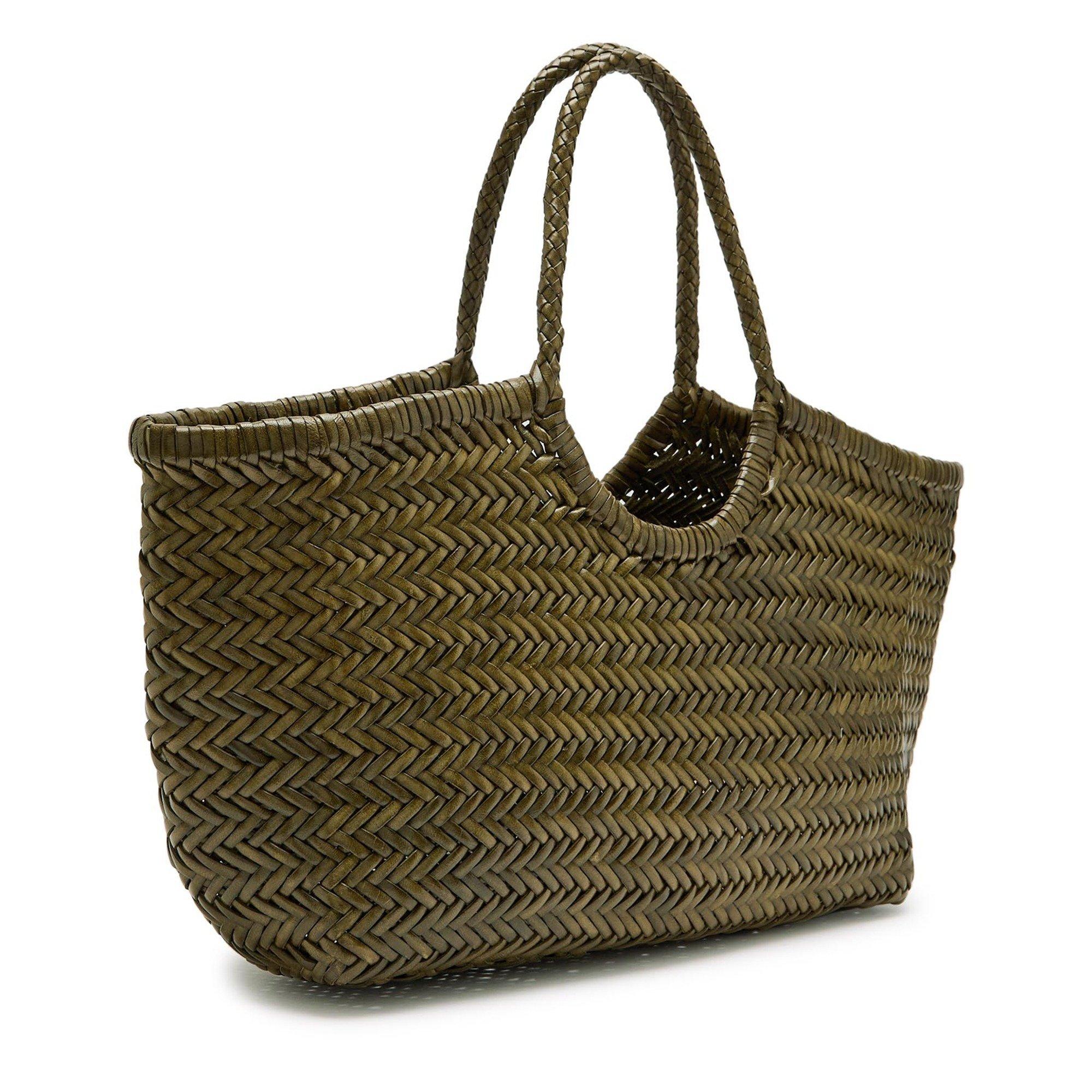 KHAKI - Dragon Diffusion - NANTUCKET BASKET BIG TOTE - 2