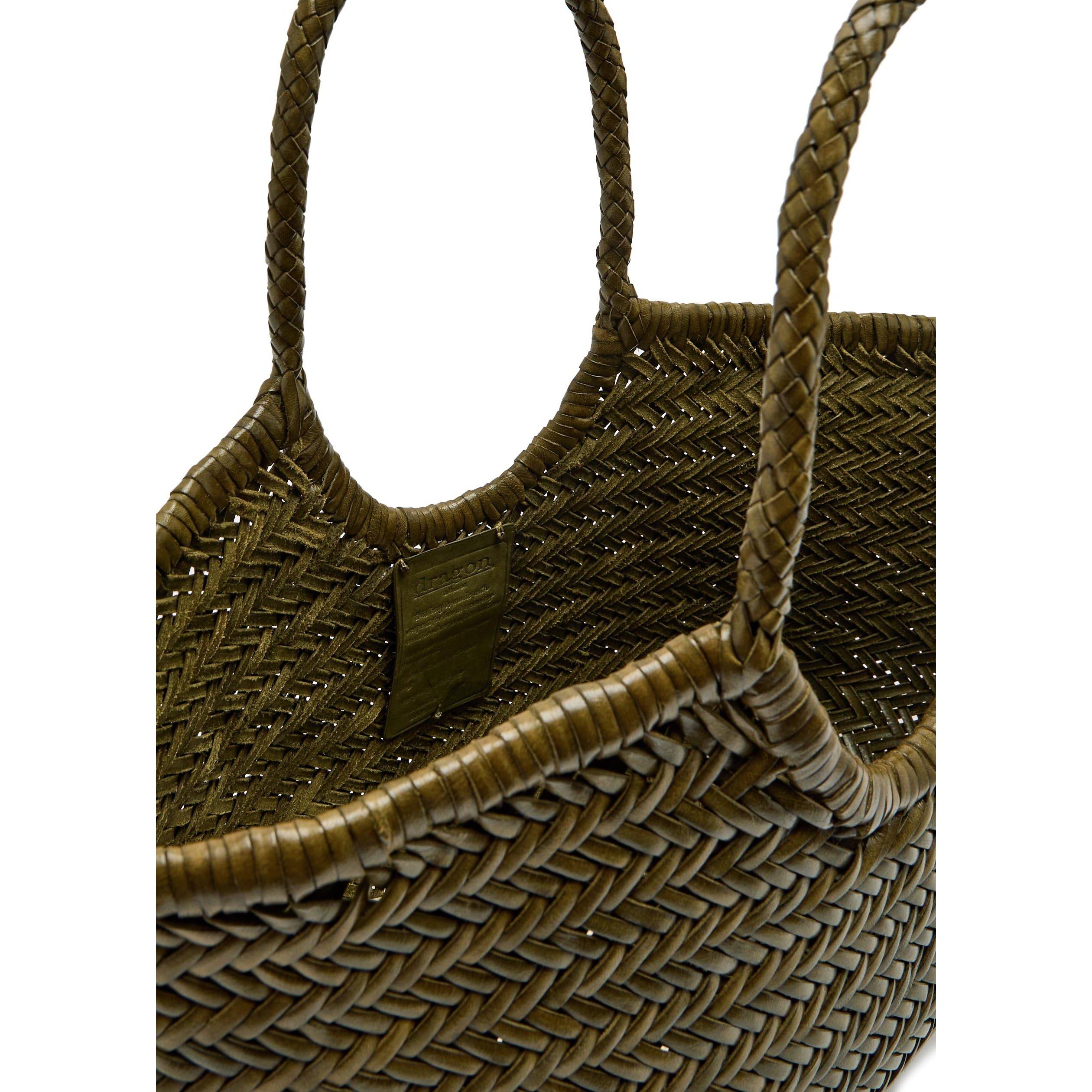 KHAKI - Dragon Diffusion - NANTUCKET BASKET BIG TOTE - 5