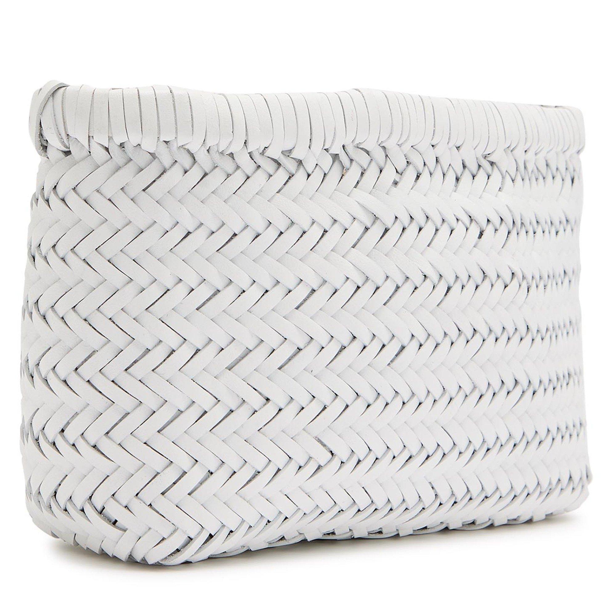 WHITE - Dragon Diffusion - Women's Minsu Leather Cross Body Bag - 2