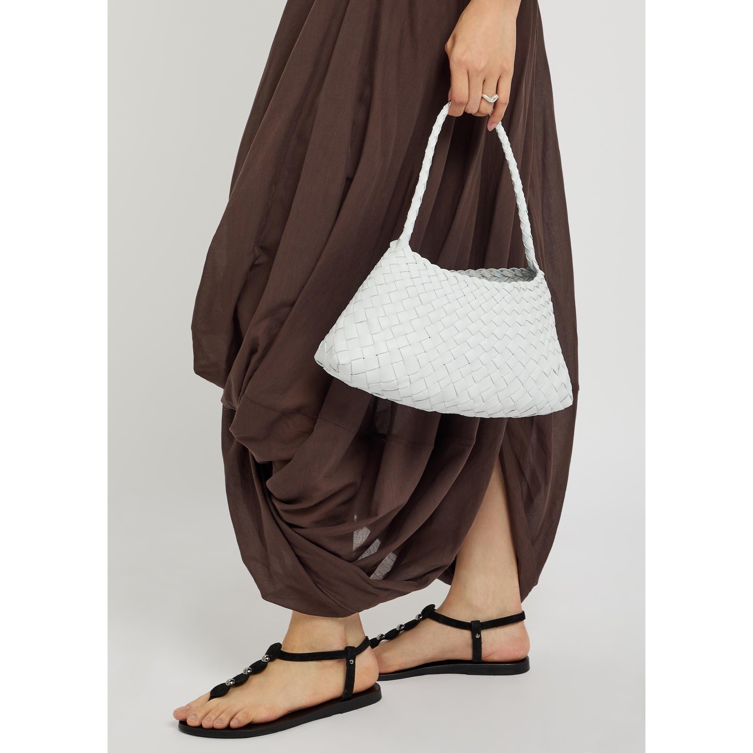 WHITE - Dragon Diffusion - Women's Rosanna Leather Shoulder Bag - 3