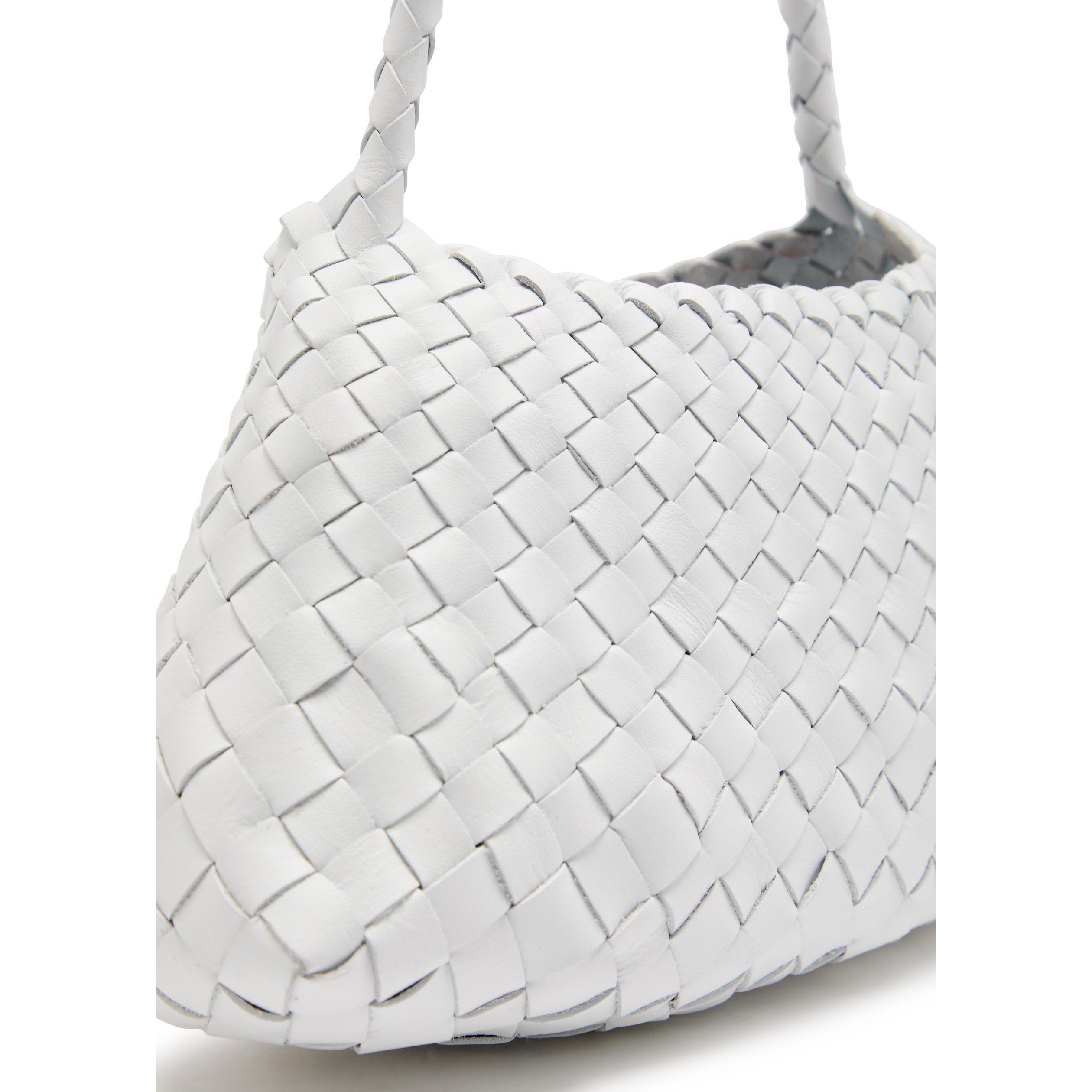 WHITE - Dragon Diffusion - Women's Rosanna Leather Shoulder Bag - 4