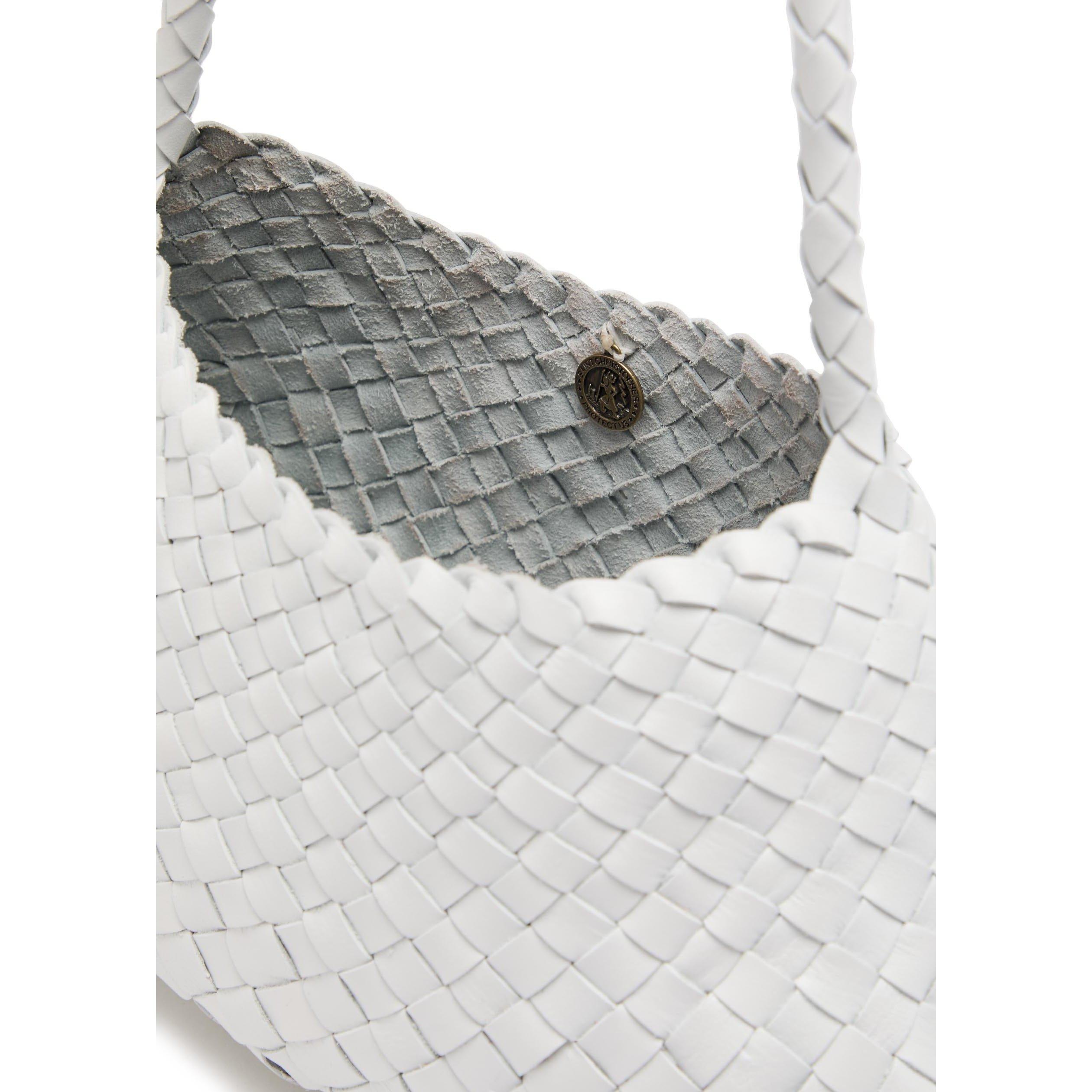WHITE - Dragon Diffusion - Women's Rosanna Leather Shoulder Bag - 5