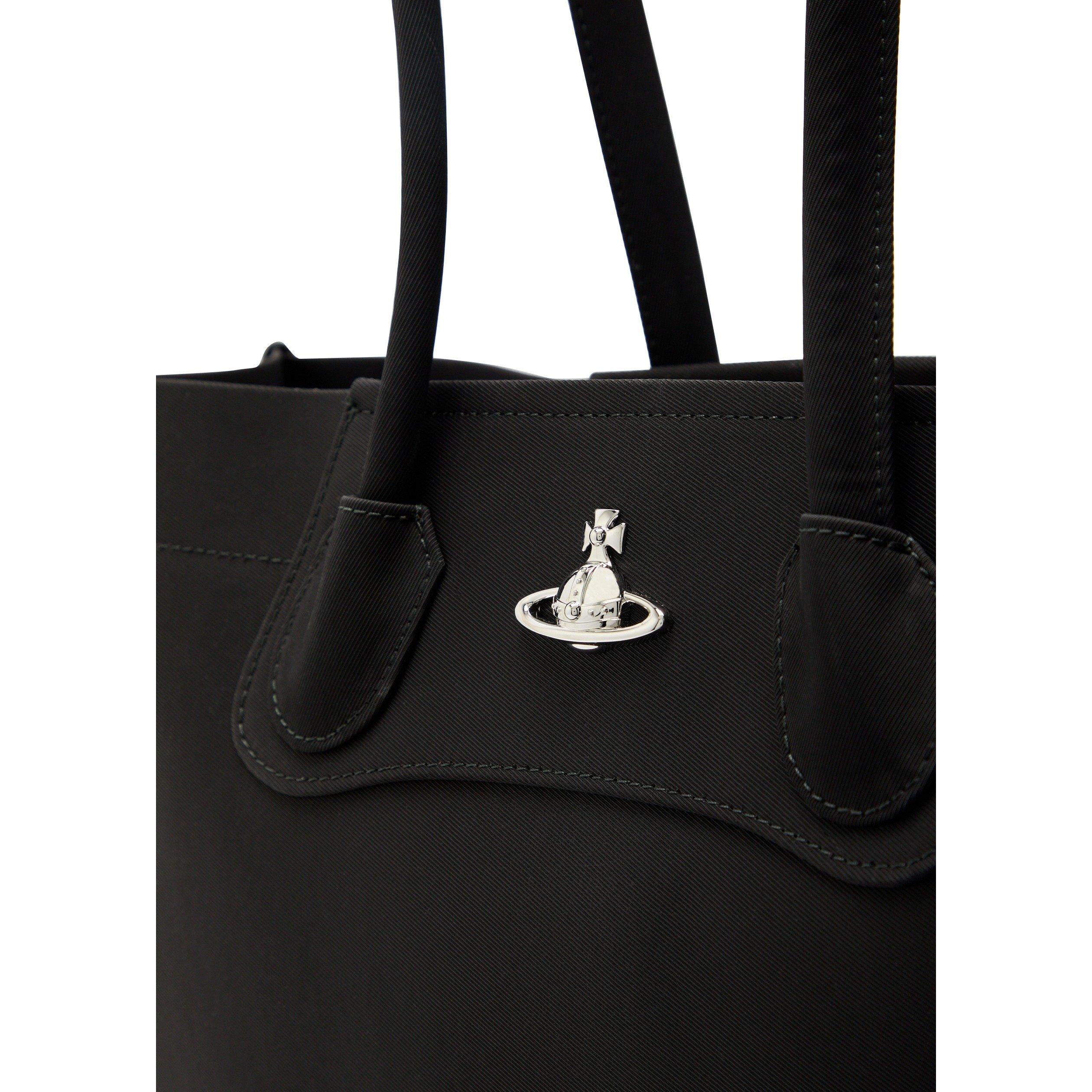 BLACK - Vivienne Westwood - Women's Troy Tote Bag - 4