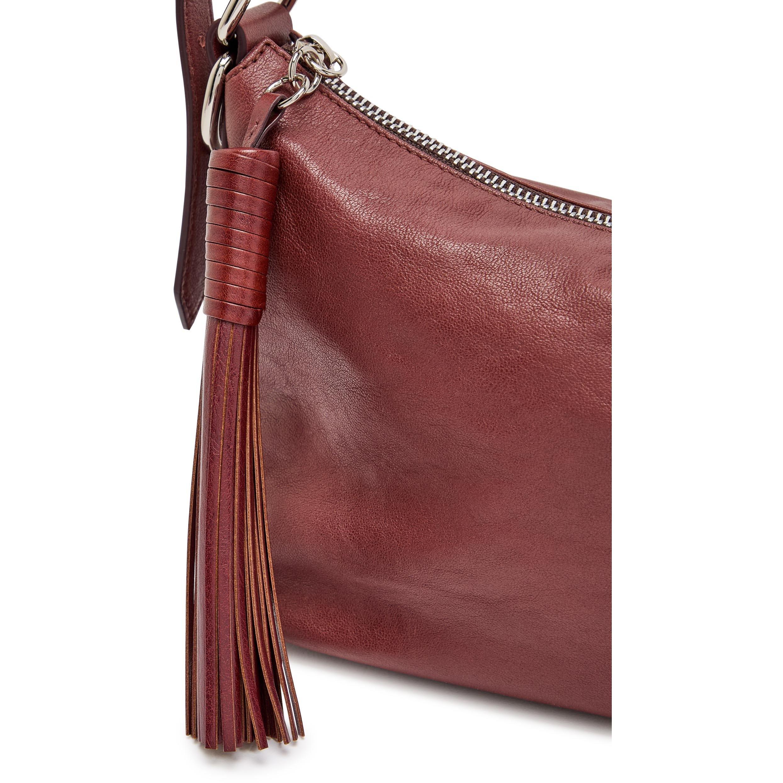 BROWN - Vivienne Westwood - Women's Emma Leather Shoulder Bag - 4
