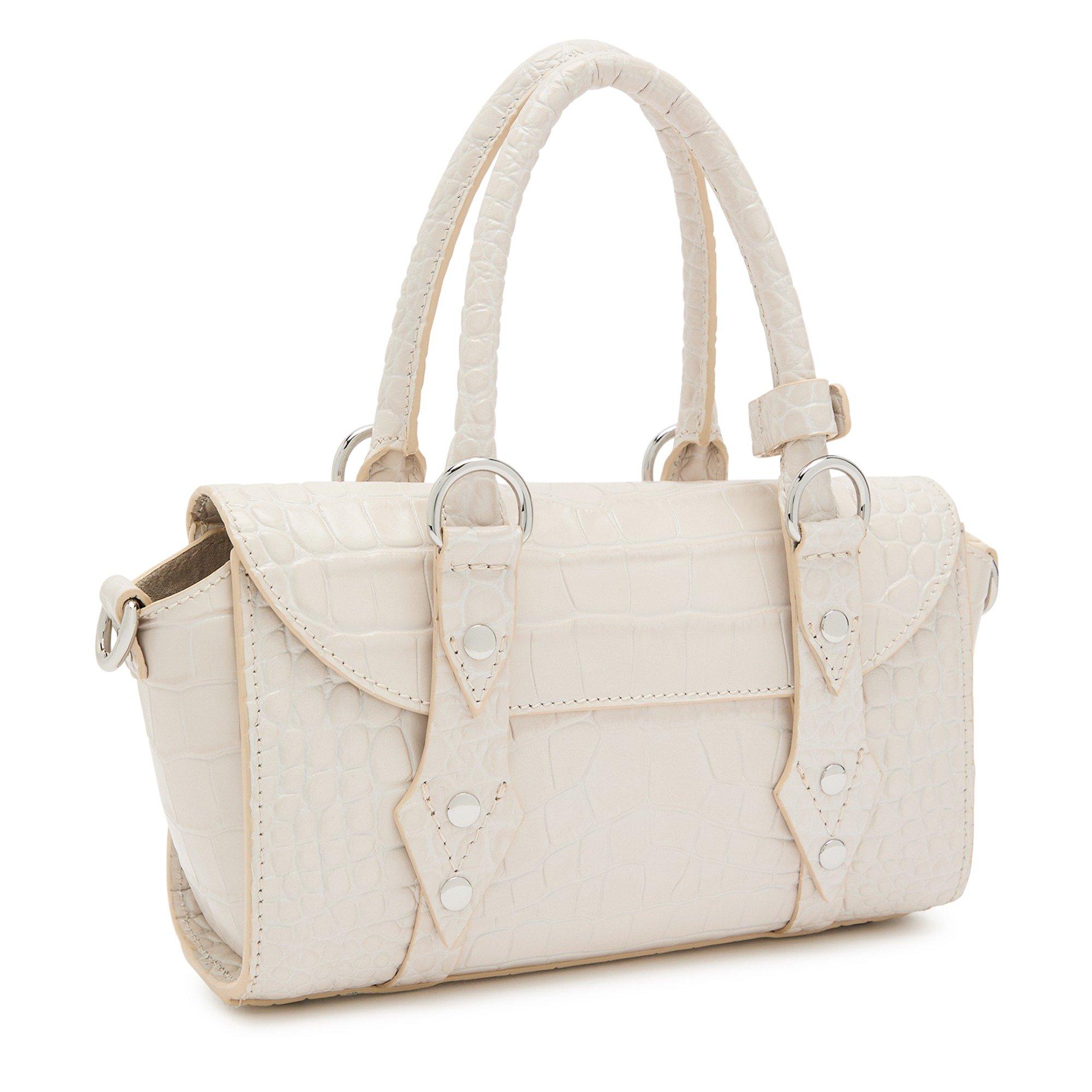 WHITE - Vivienne Westwood - Women's Bettina Mini Leather Crossbody Bag - 2