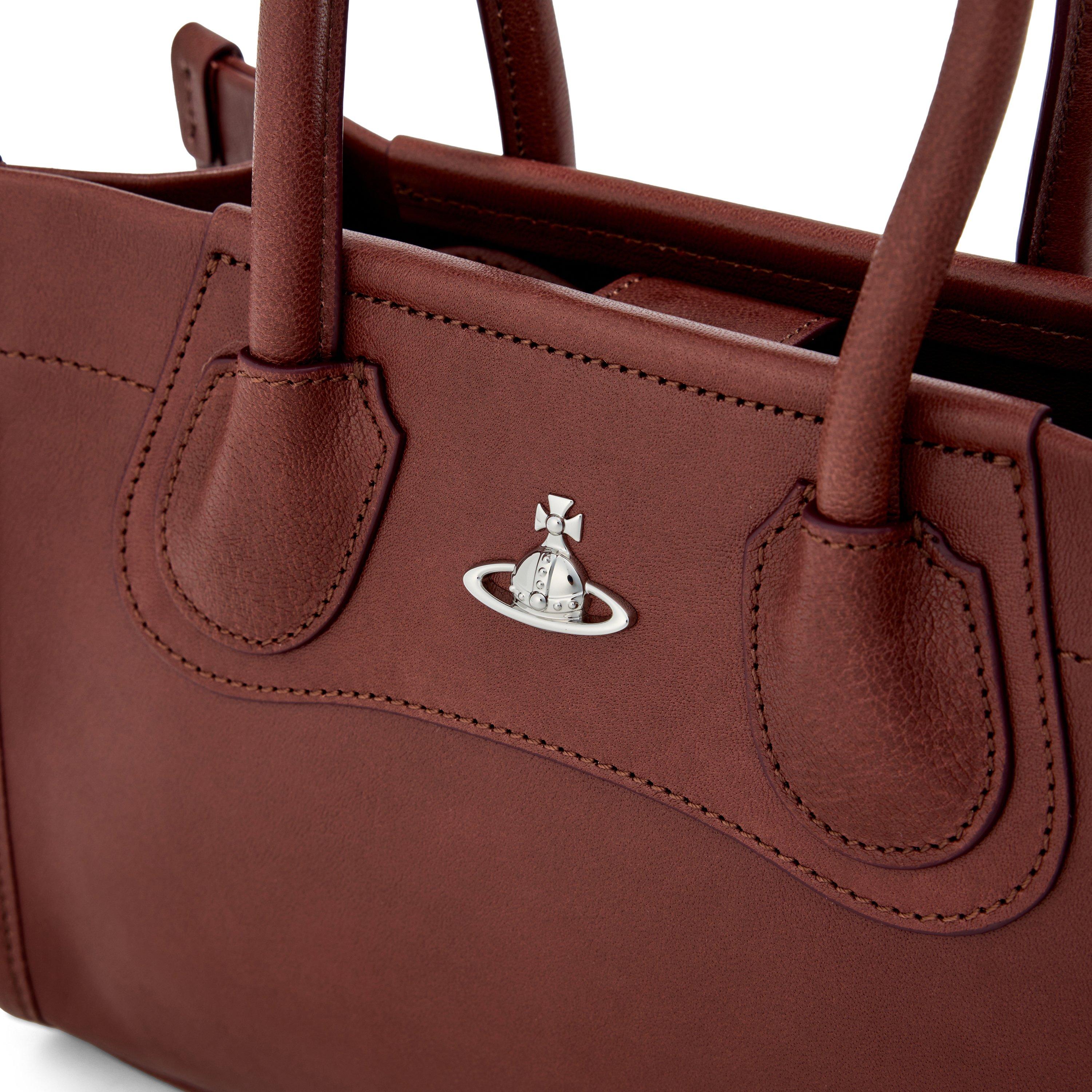 BROWN - Vivienne Westwood - TROY SMALL TOTE CROSSBODY - 3