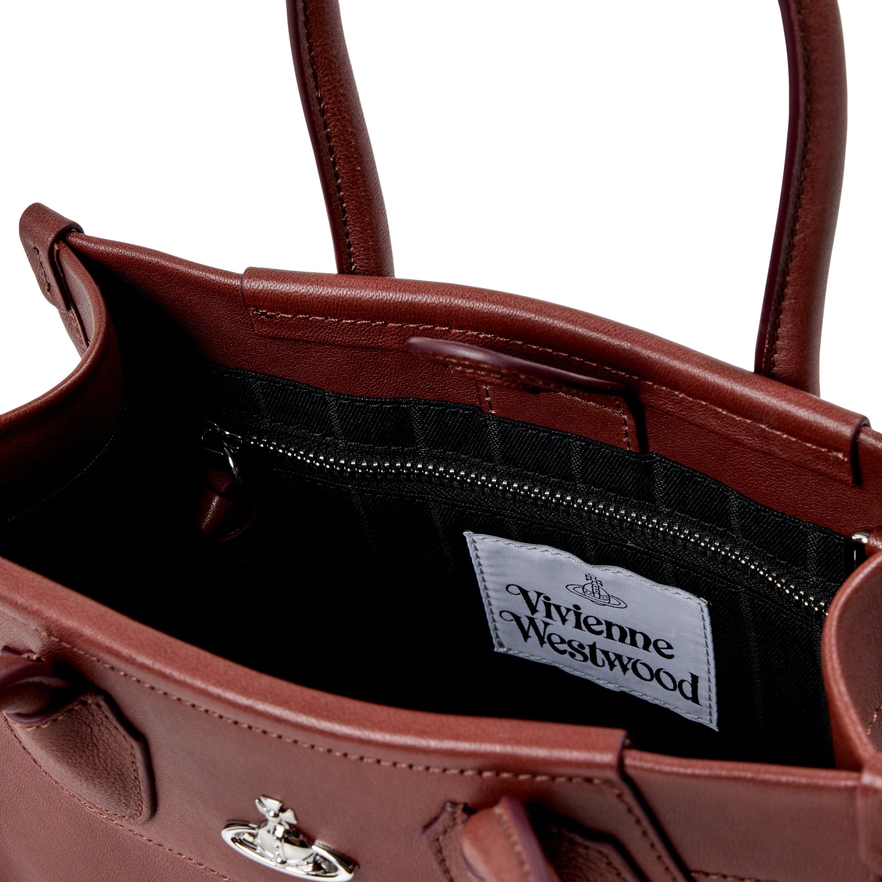 BROWN - Vivienne Westwood - TROY SMALL TOTE CROSSBODY - 4