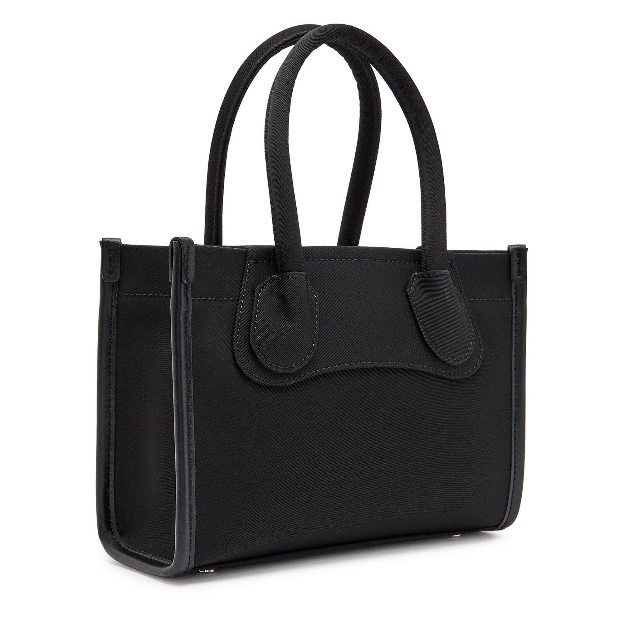 BLACK - Vivienne Westwood - TROY SMALL TOTE CROSSBODY NYLO - 2