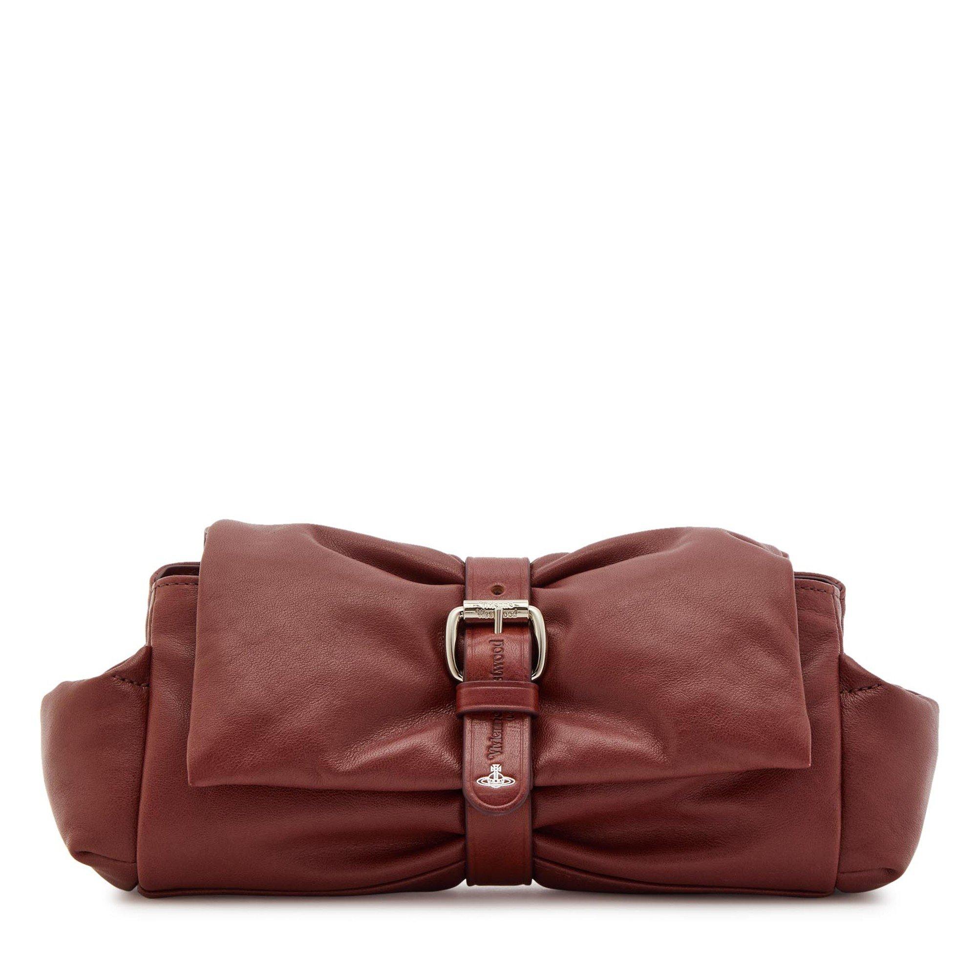 BROWN - Vivienne Westwood - HAZEL TREASURE CLUTCH