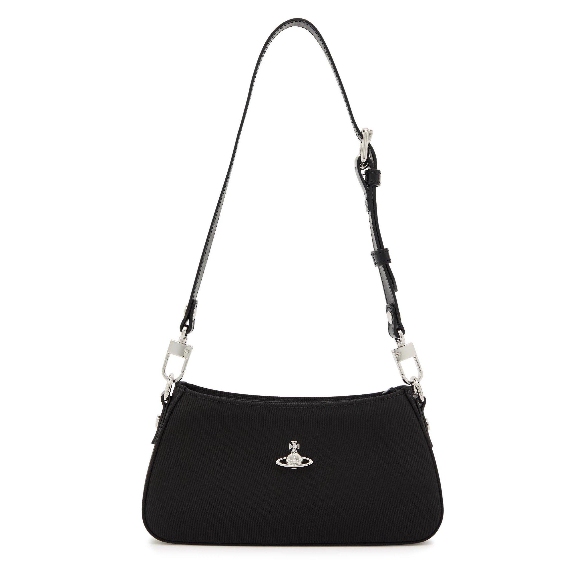 BLACK - Vivienne Westwood - TASHA SHOULDER PHONE BAG NYLON