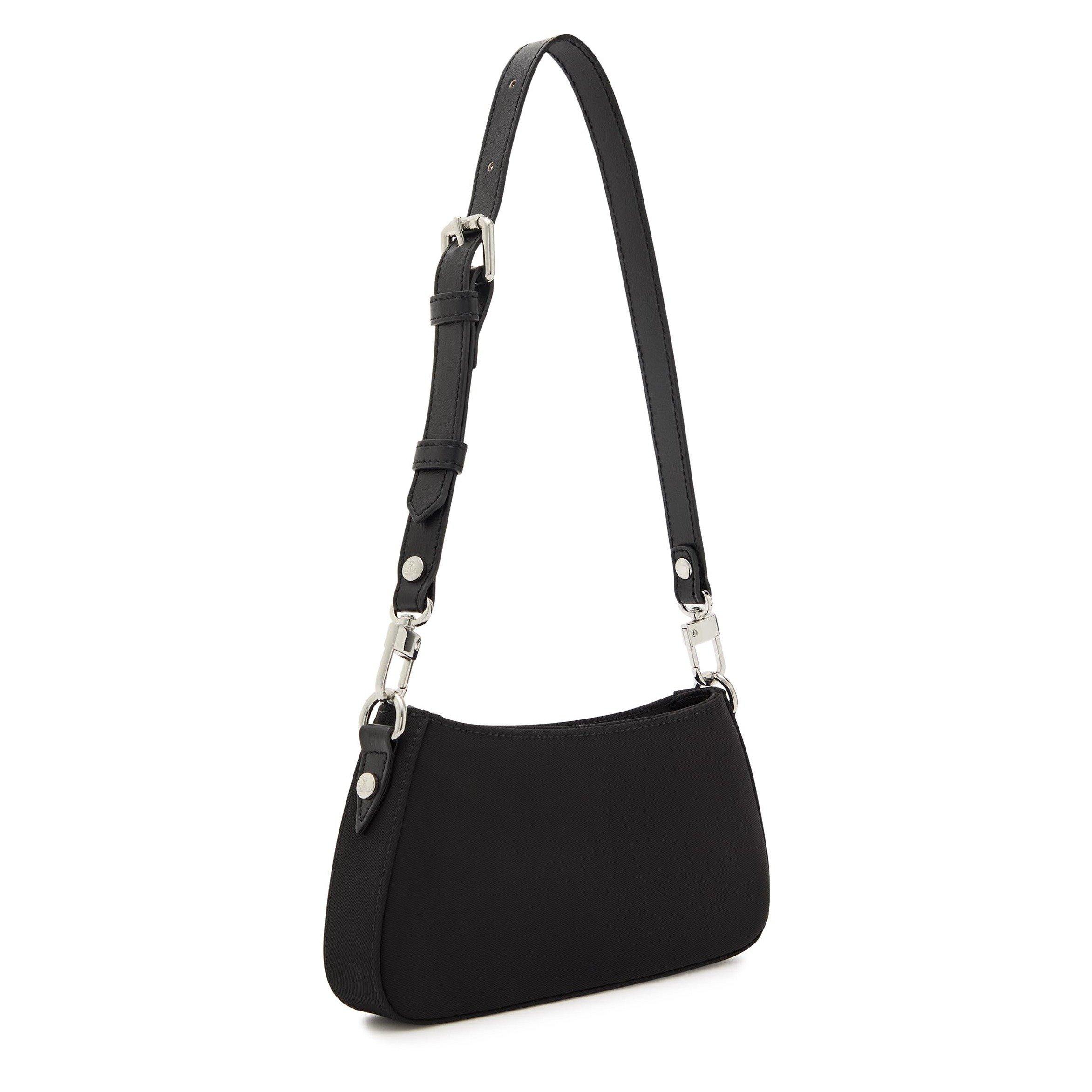 BLACK - Vivienne Westwood - TASHA SHOULDER PHONE BAG NYLON - 2