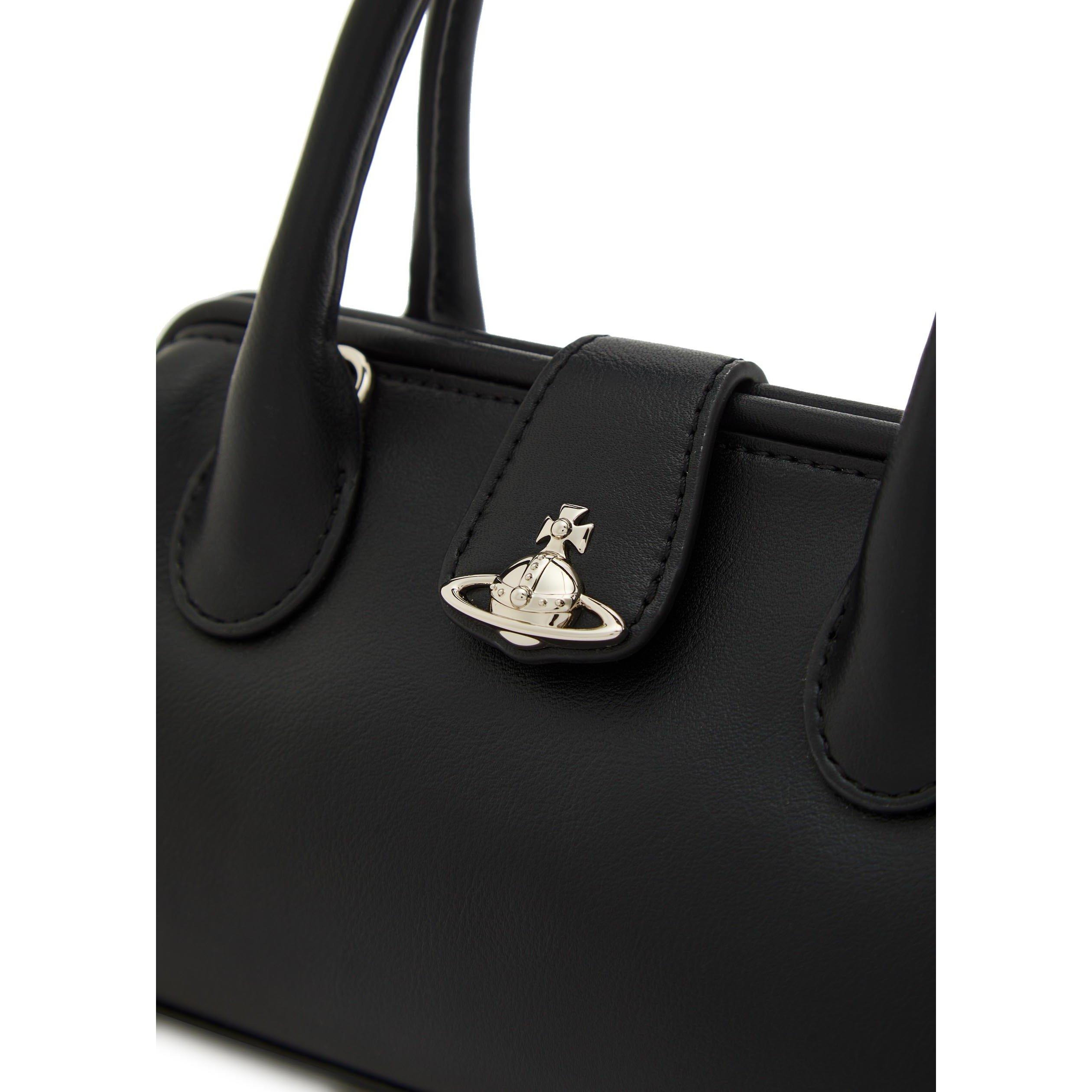 BLACK - Vivienne Westwood - Women's Pamela Faux Leather Mini Bag - 4