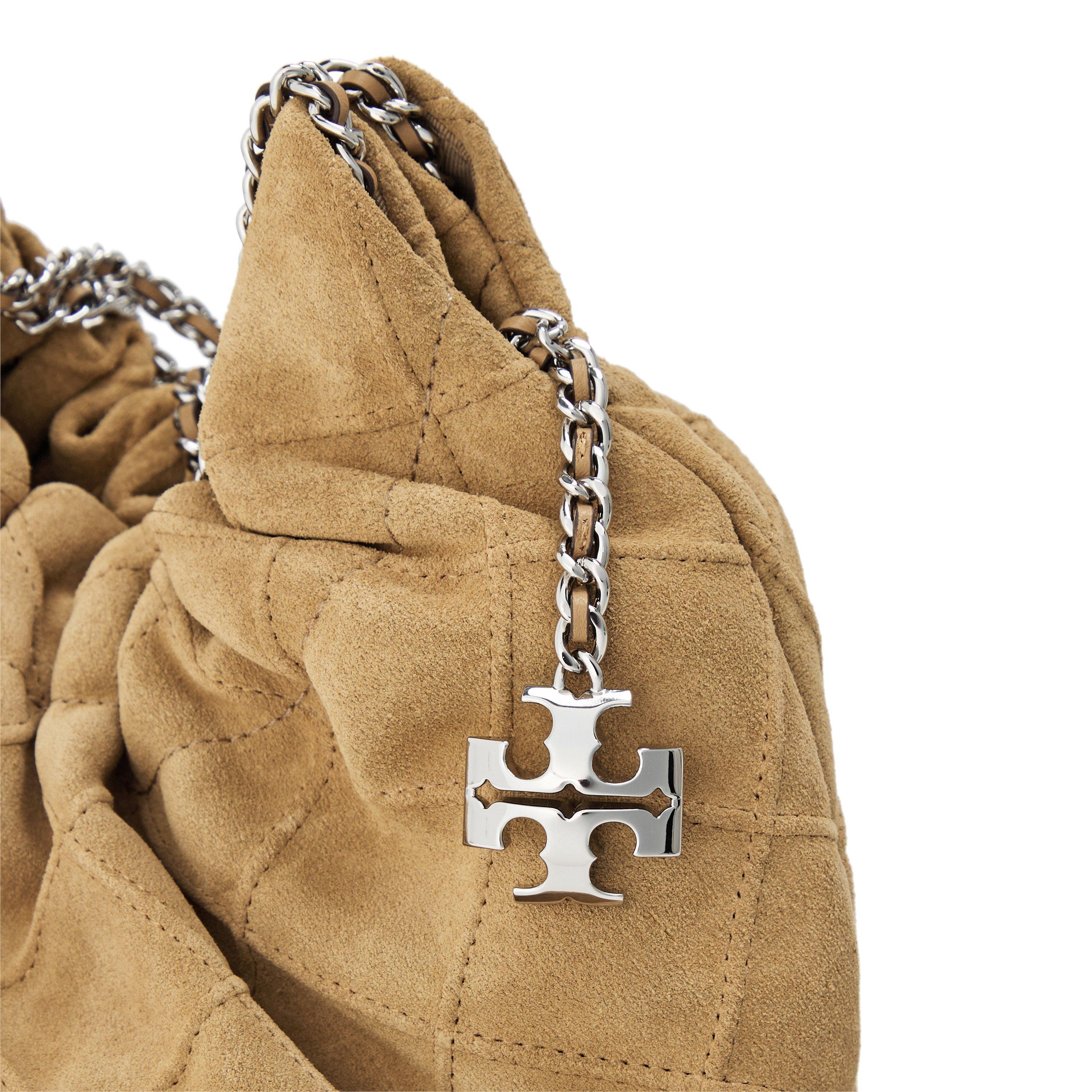 STONE - Tory Burch - Fleming Suede Mini Hobo B - 3