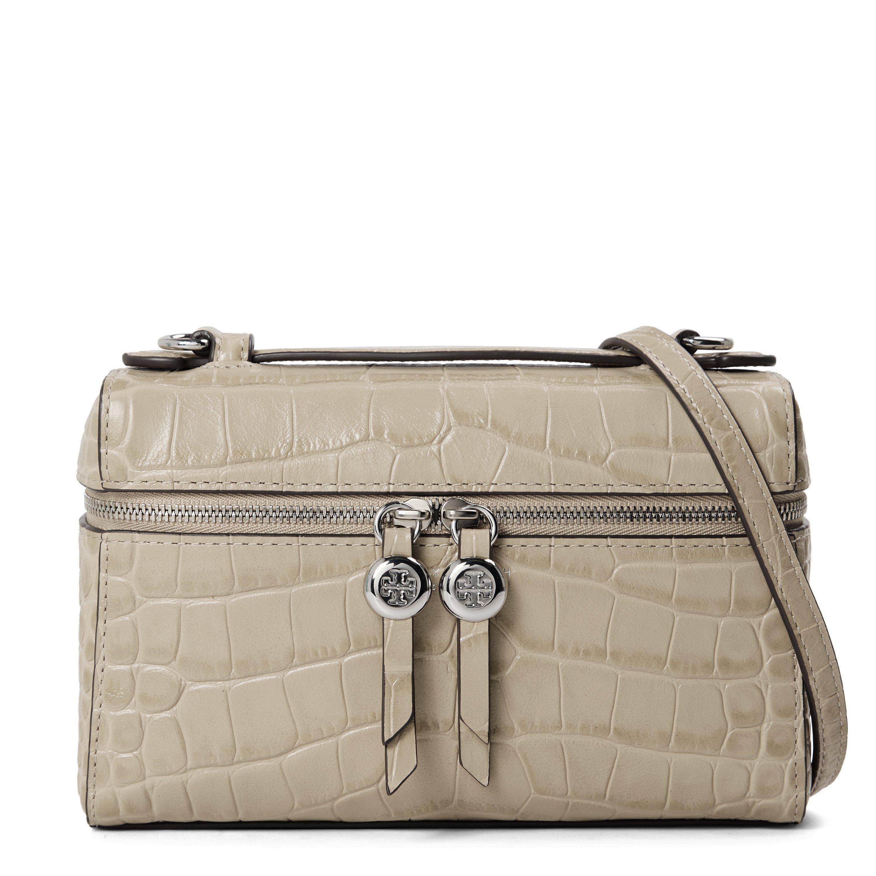 CREAM - Tory Burch - Romy Embossed Croc Slim T - 1