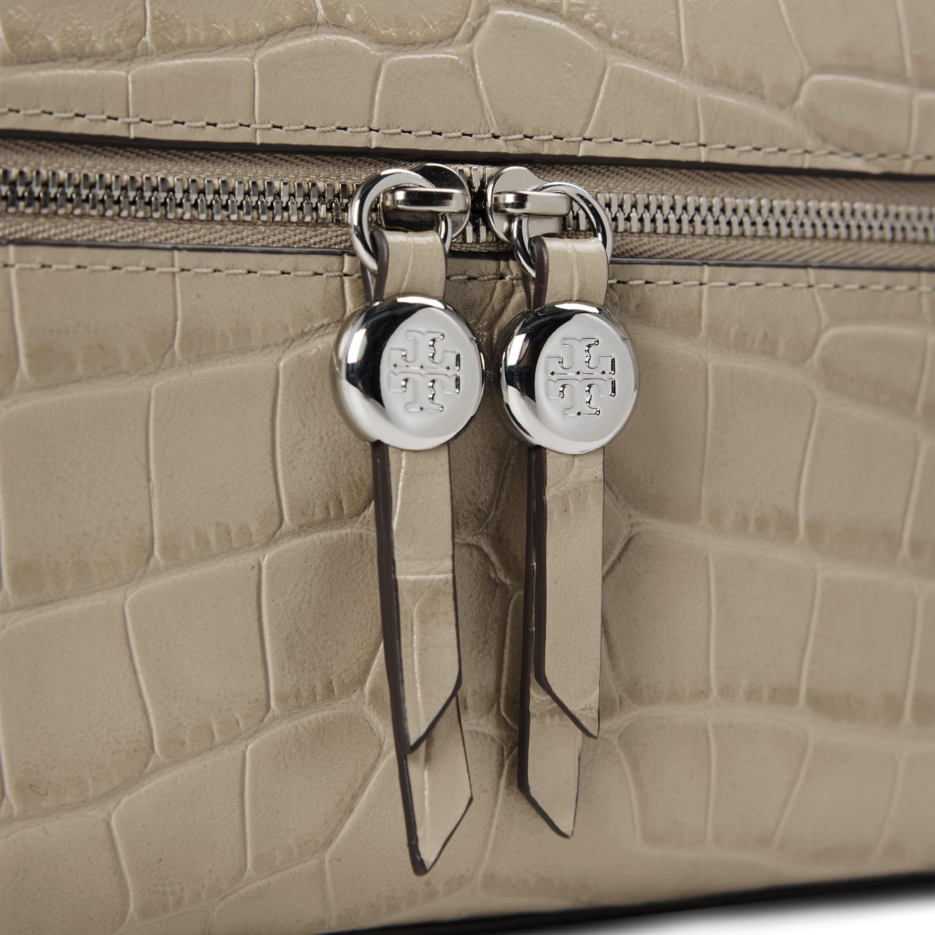 CREAM - Tory Burch - Romy Embossed Croc Slim T - 3