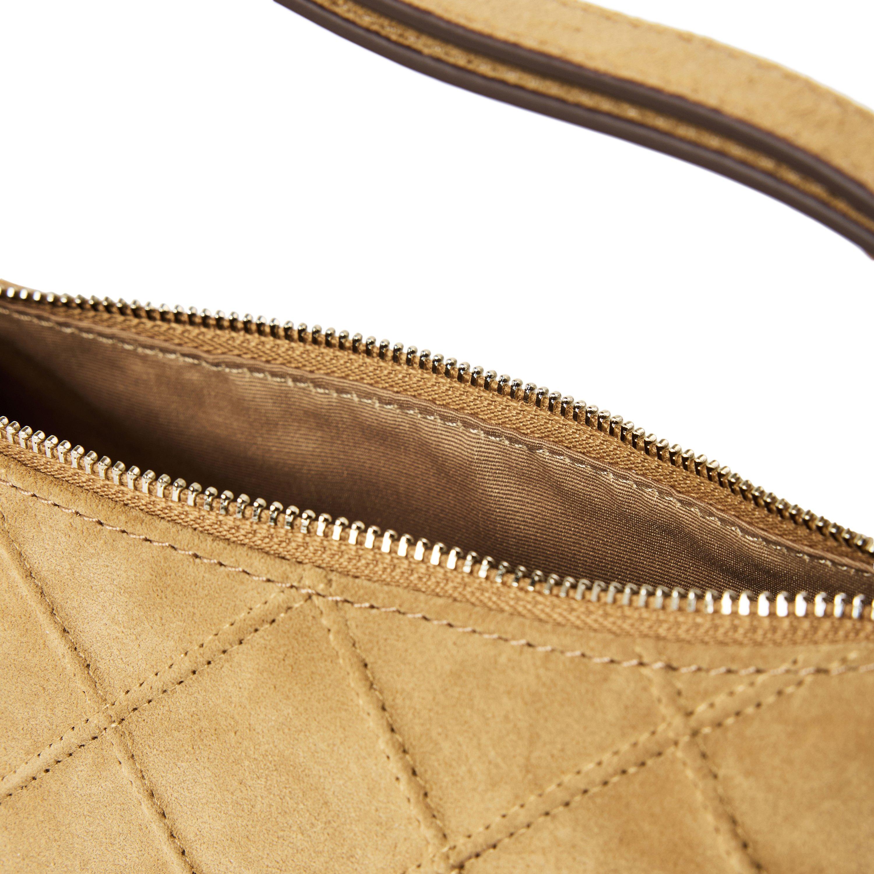 STONE - Tory Burch - Fleming Suede Pochette - 4