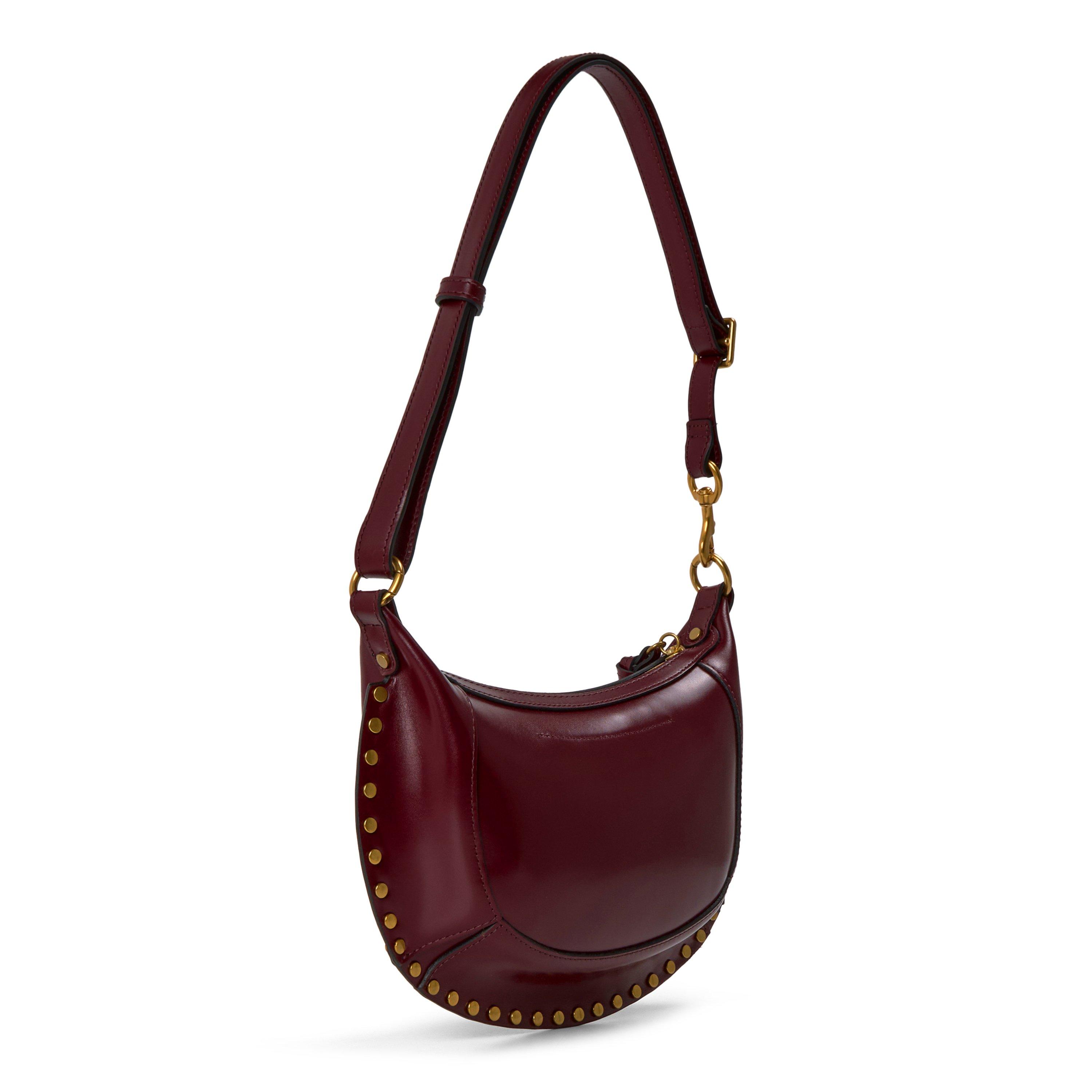 BURGUNDY - Isabel Marant - OSKAN MOON LEATHER CROSSB - 2