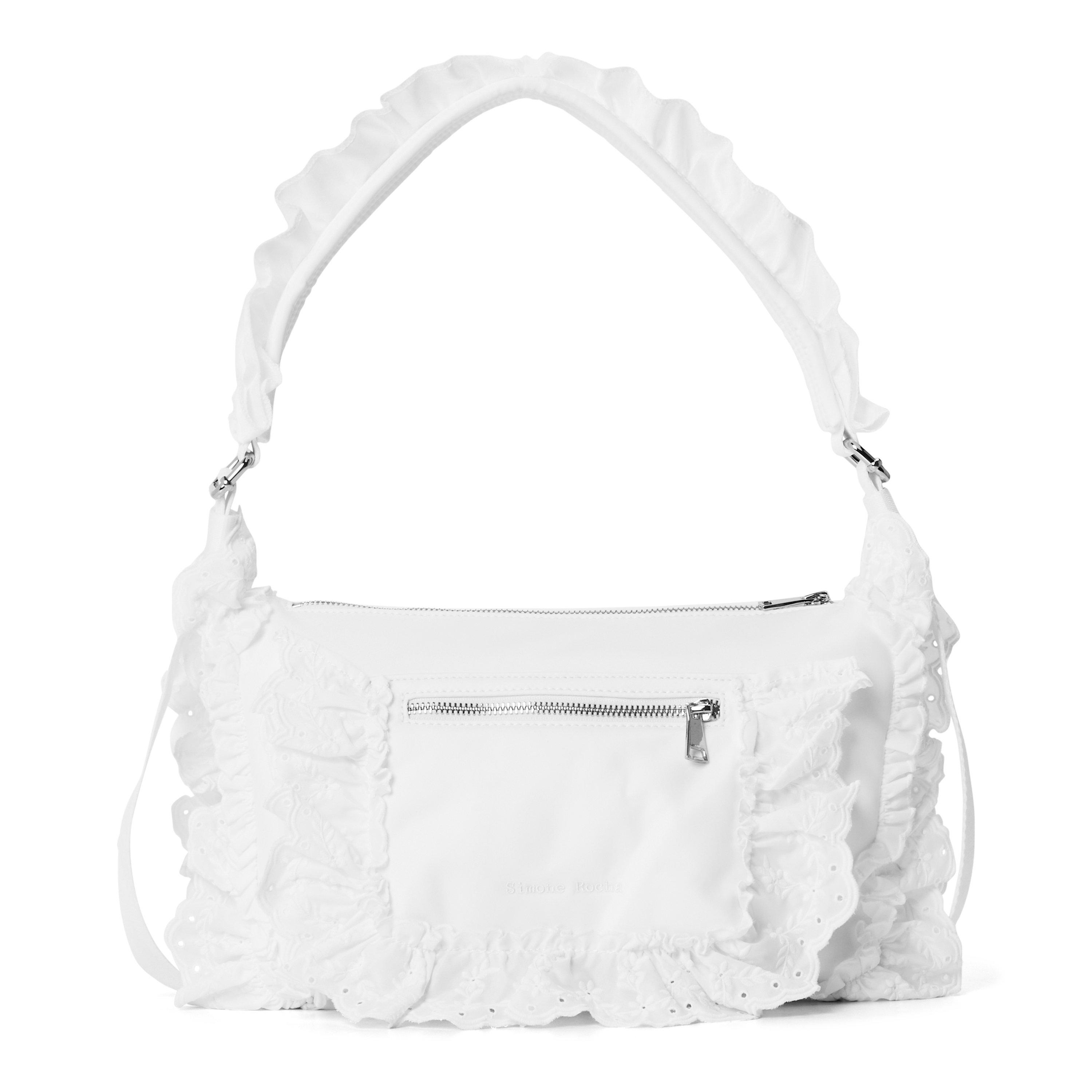 WHITE - Simone Rocha - PILLOWCASE SATCHEL BAG W/ - 1
