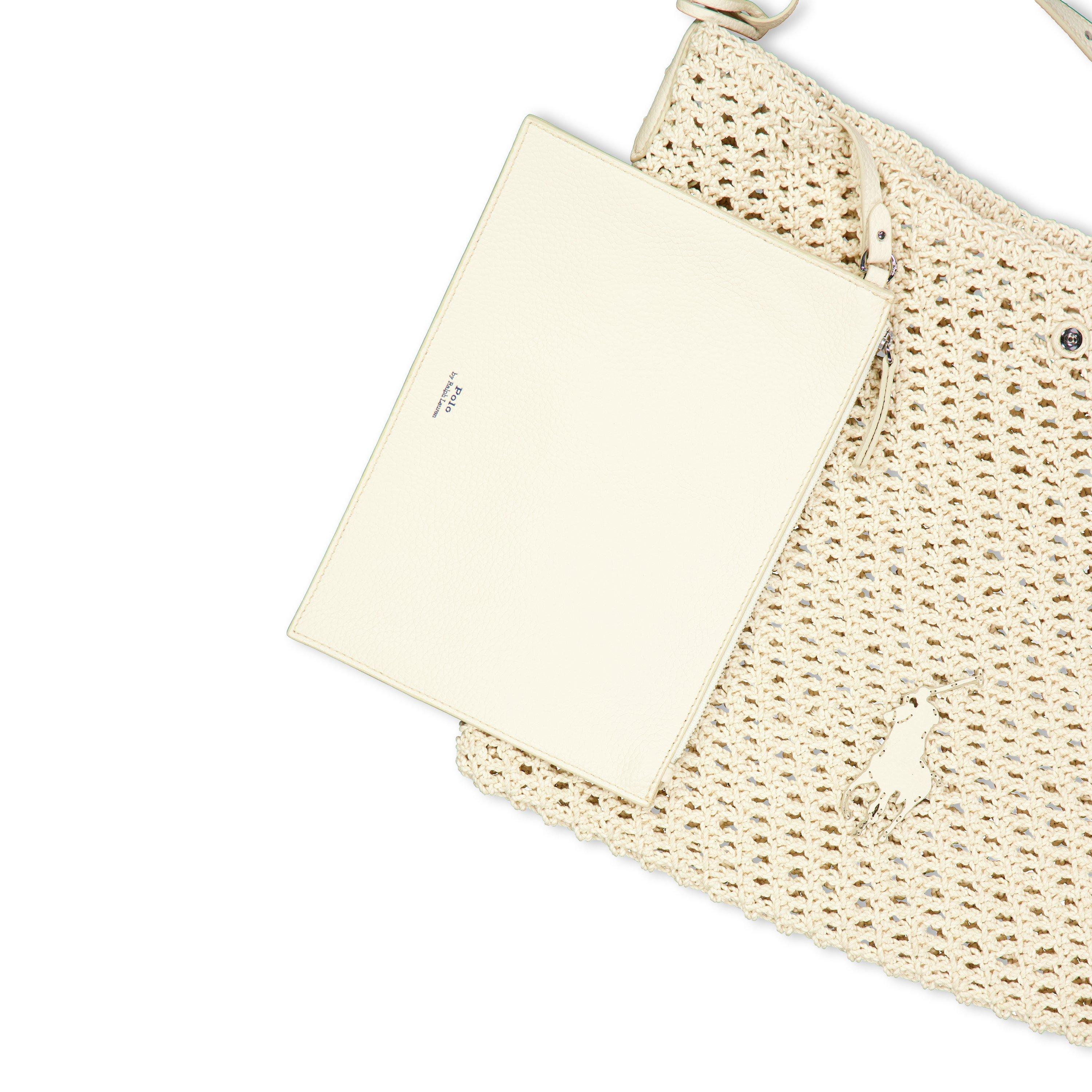 IVORY - Polo Ralph Lauren - B PLAY LARGE MESSENGER BA - 3