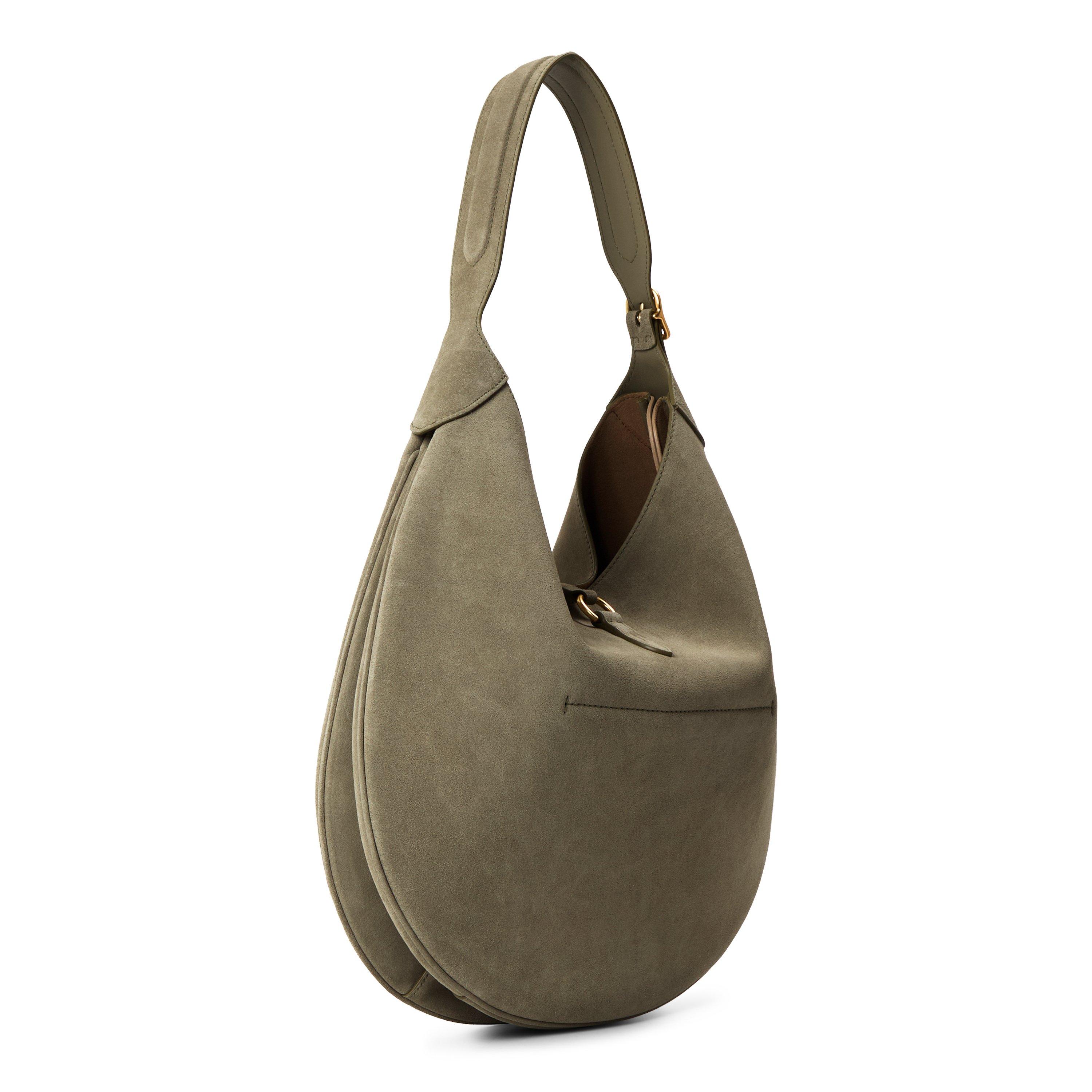 OLIVE - Polo Ralph Lauren - POLO ID MED SUEDE SHOULDE - 2