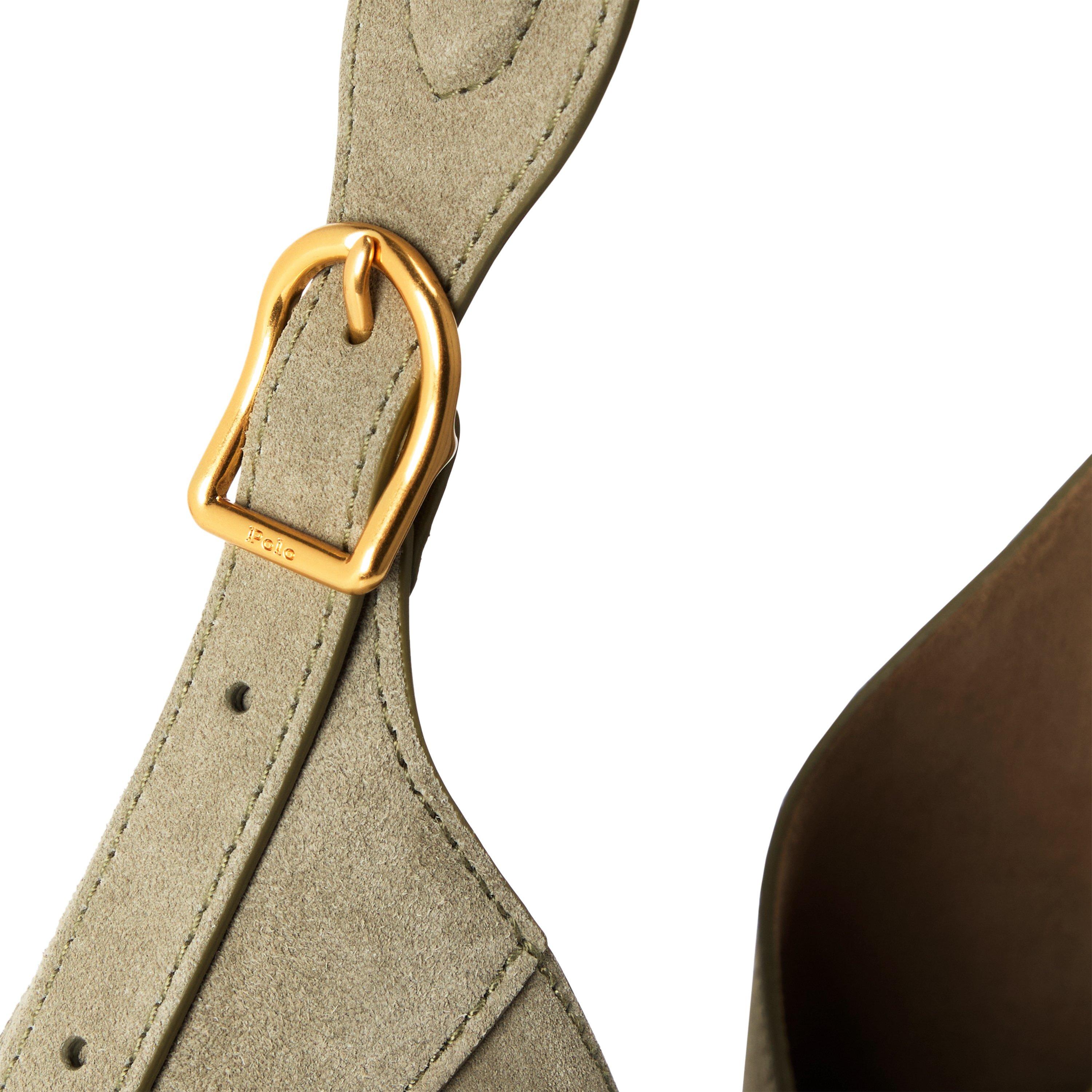 OLIVE - Polo Ralph Lauren - POLO ID MED SUEDE SHOULDE - 3