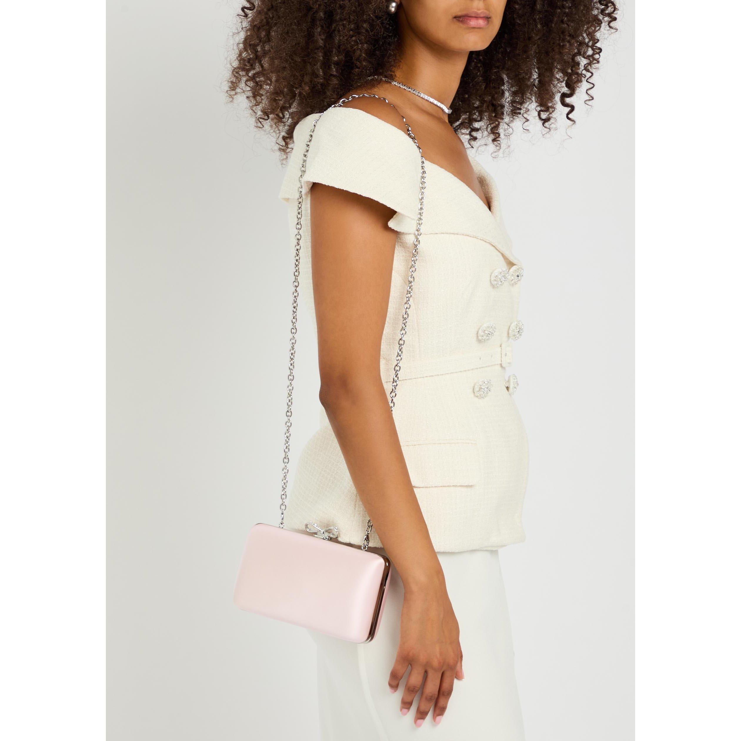 PINK - Self Portrait - Women's Satin Clutch Bag - 6