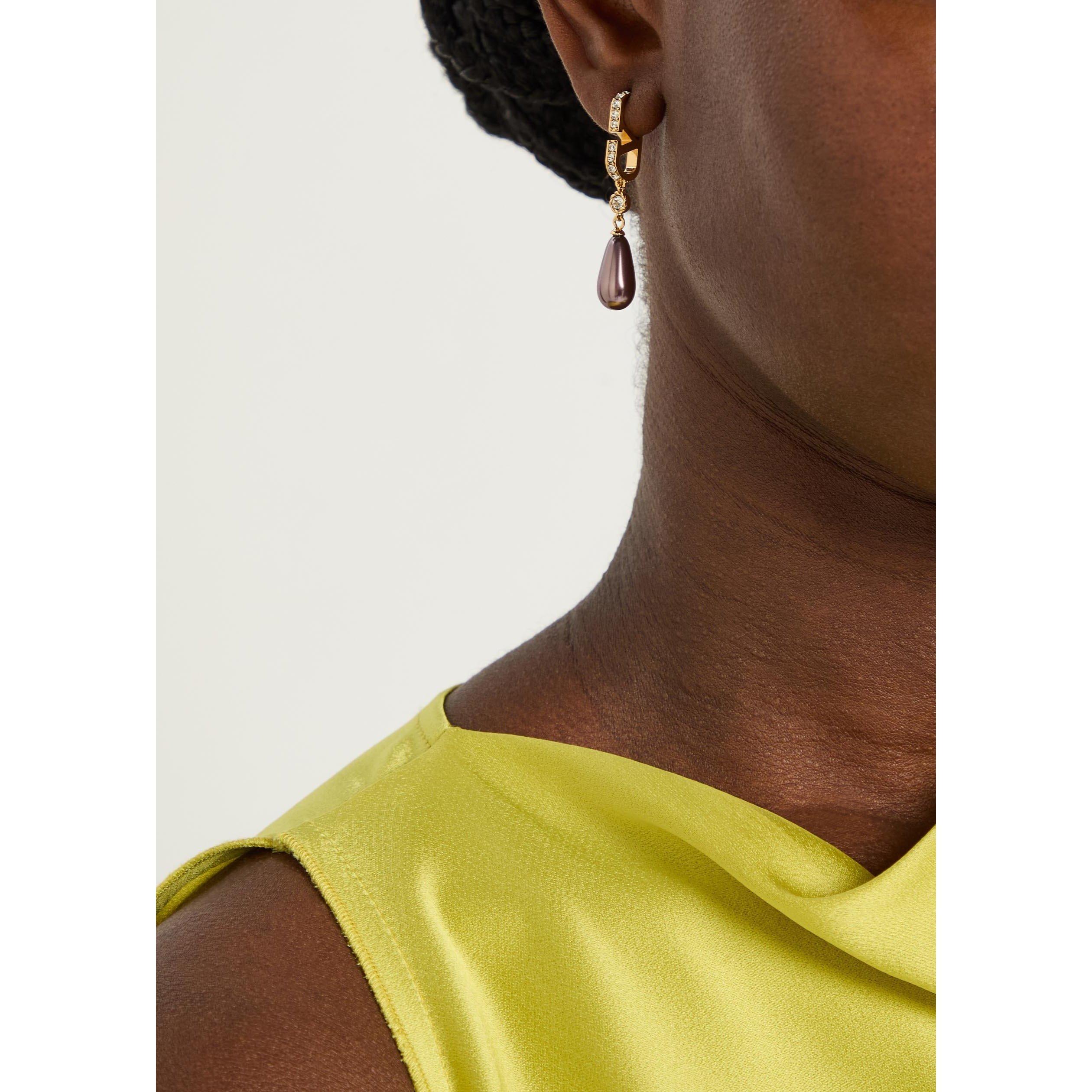 GOLD - Valentino - EARRINGS LOGO VLOGO SIGNATURE - 3