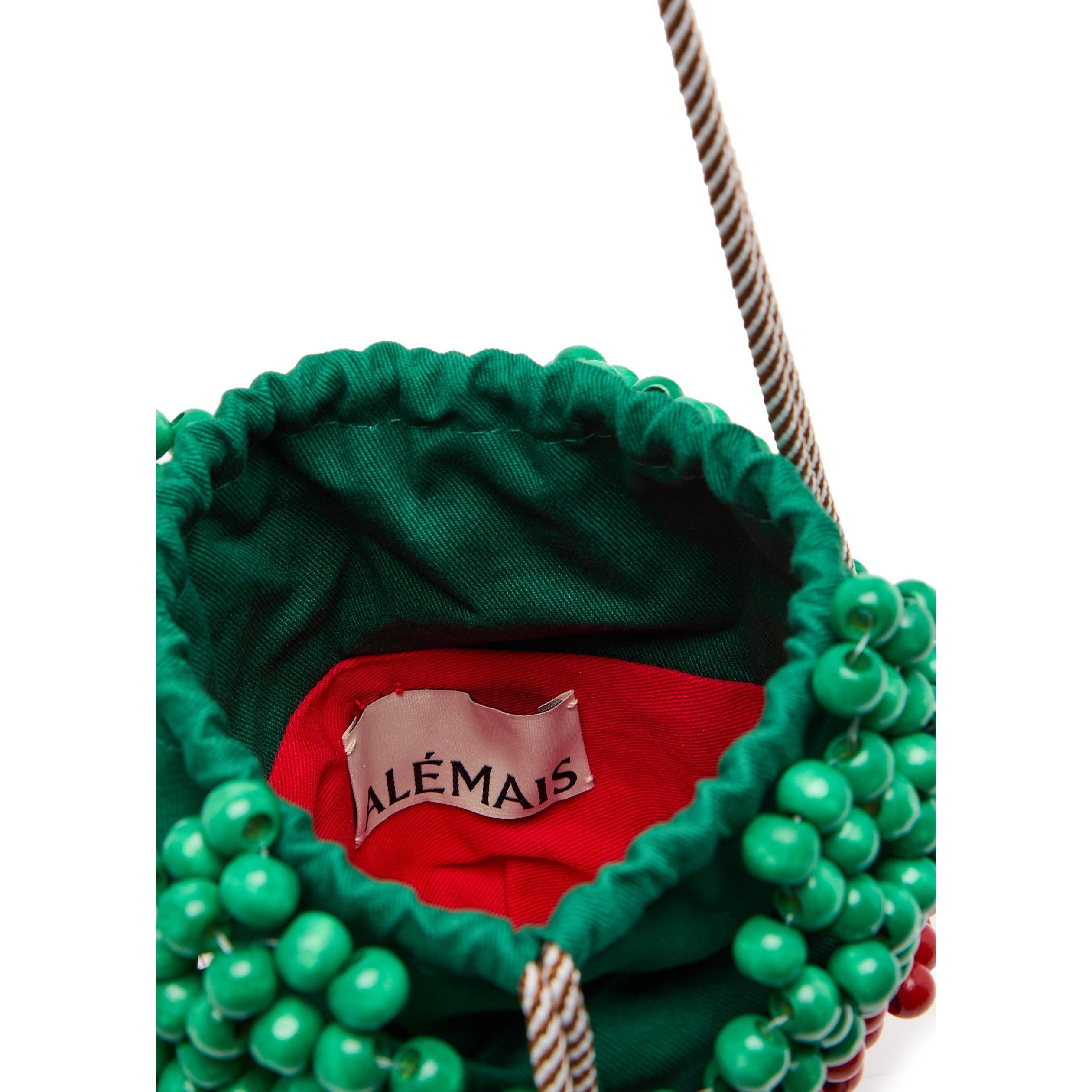 RED - Alemais - B WOOD BEAD STRAWBERRY MINI BA - 5