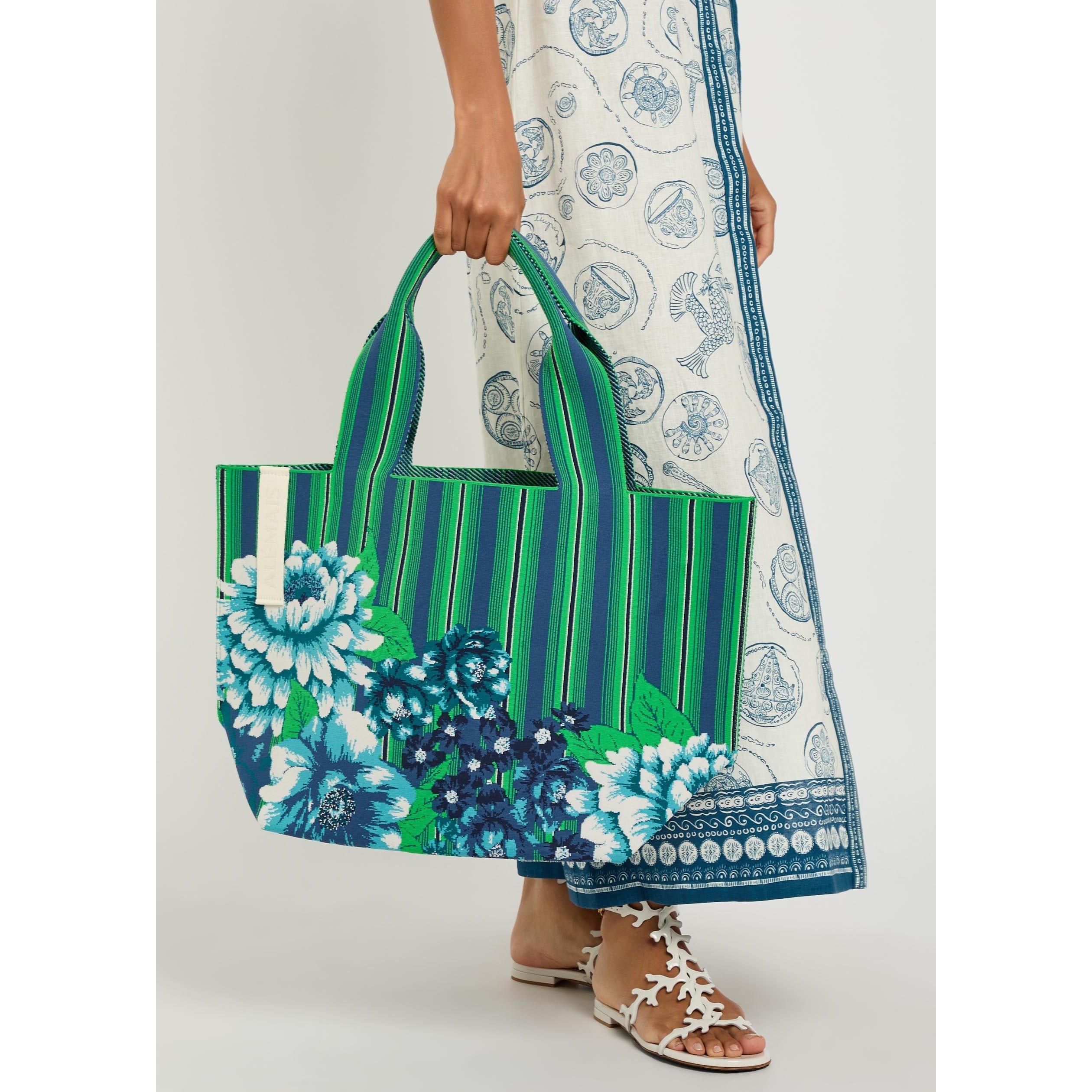 MULTICOLOURED - Alemais - B MARGO JACQUARD MAXI TOTE - 3