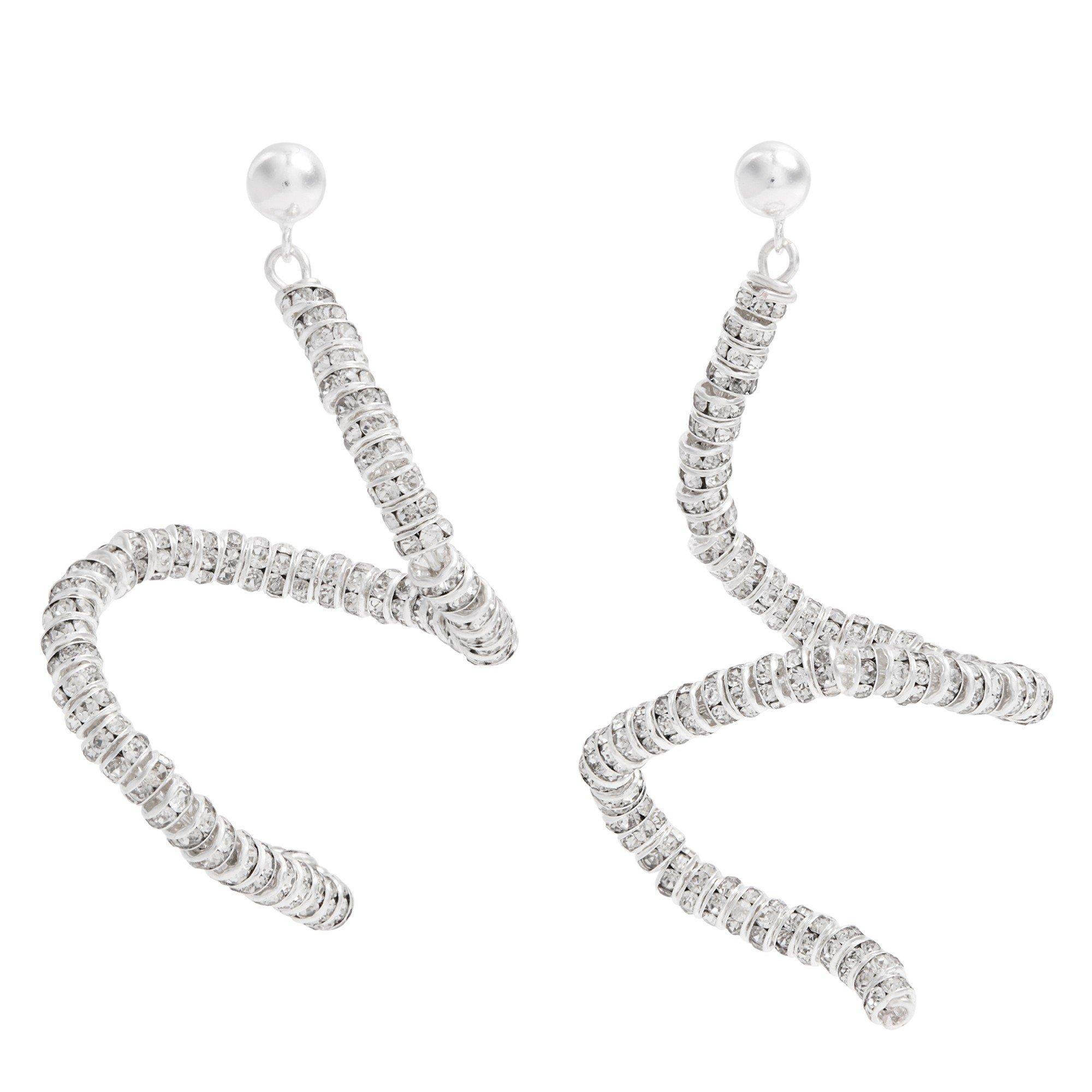 SILVER - Unknown - SKINNY VIPER EARRINGS