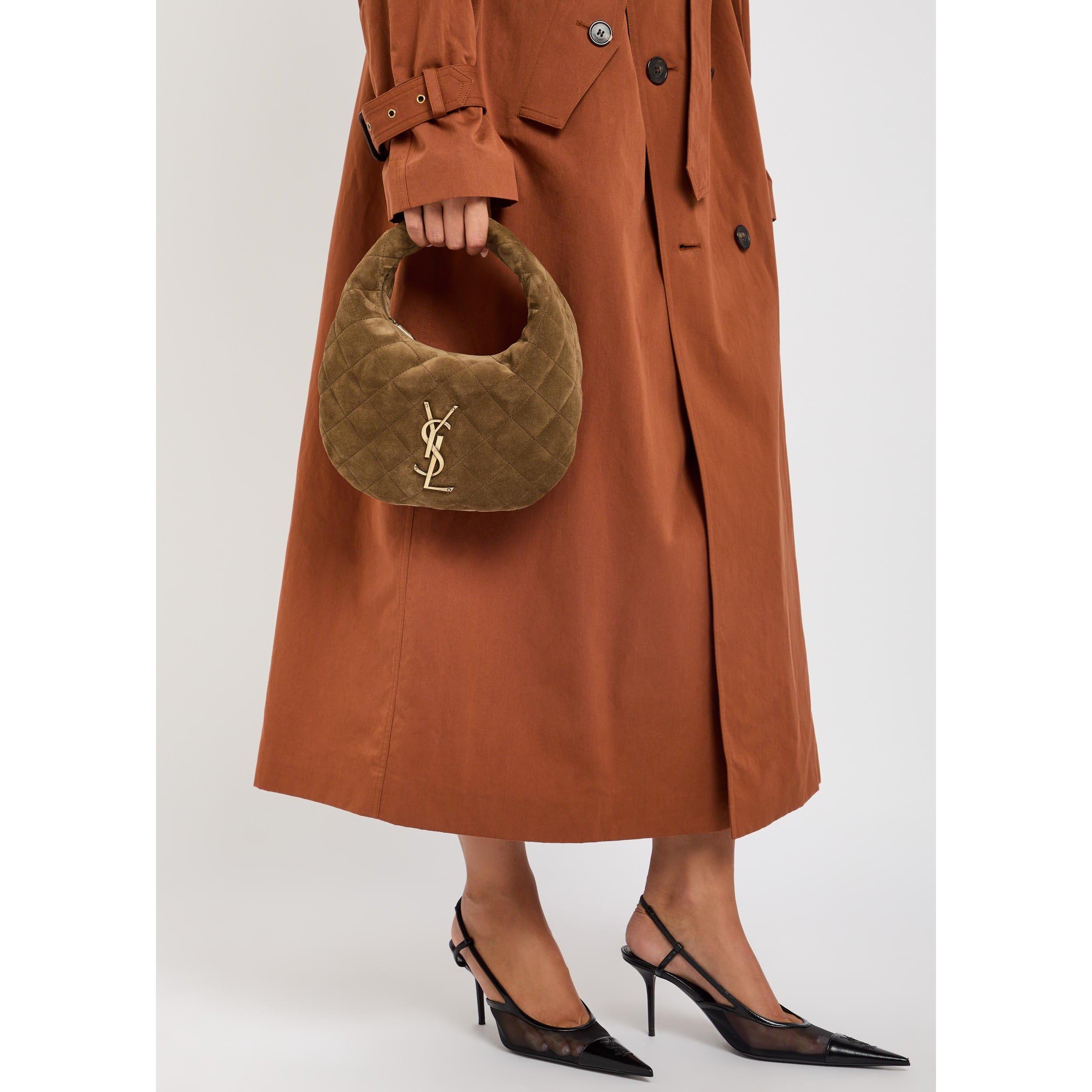 TAN - Saint Laurent - ICARINA QUILTED LEATHER MINI B - 3
