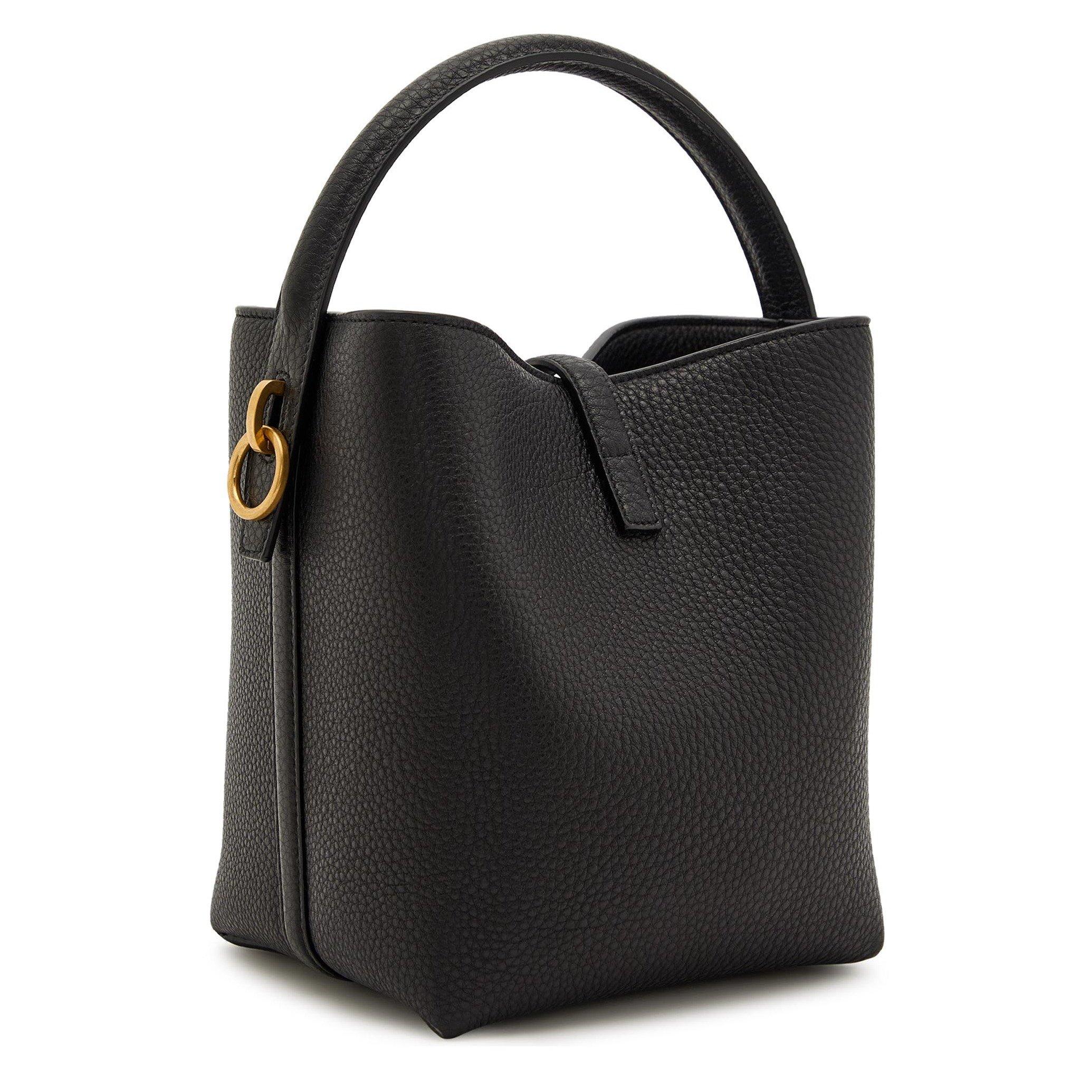 BLACK - Saint Laurent - LE 37 SMALL BUCKET BAG - 2
