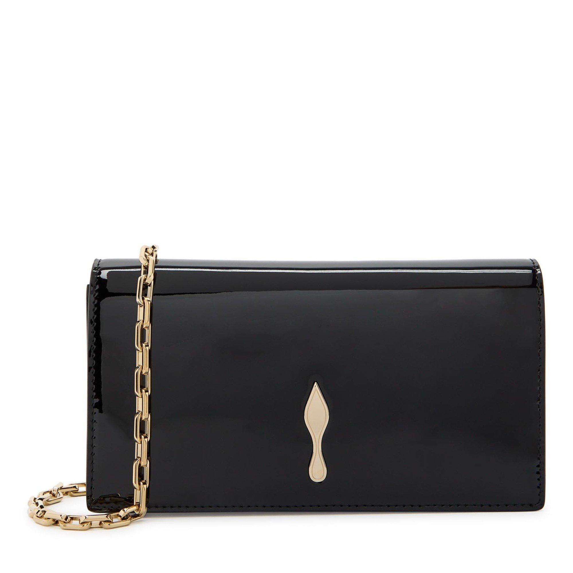 BLACK - Christian Louboutin - BETTINA CLUTCH PATENT
