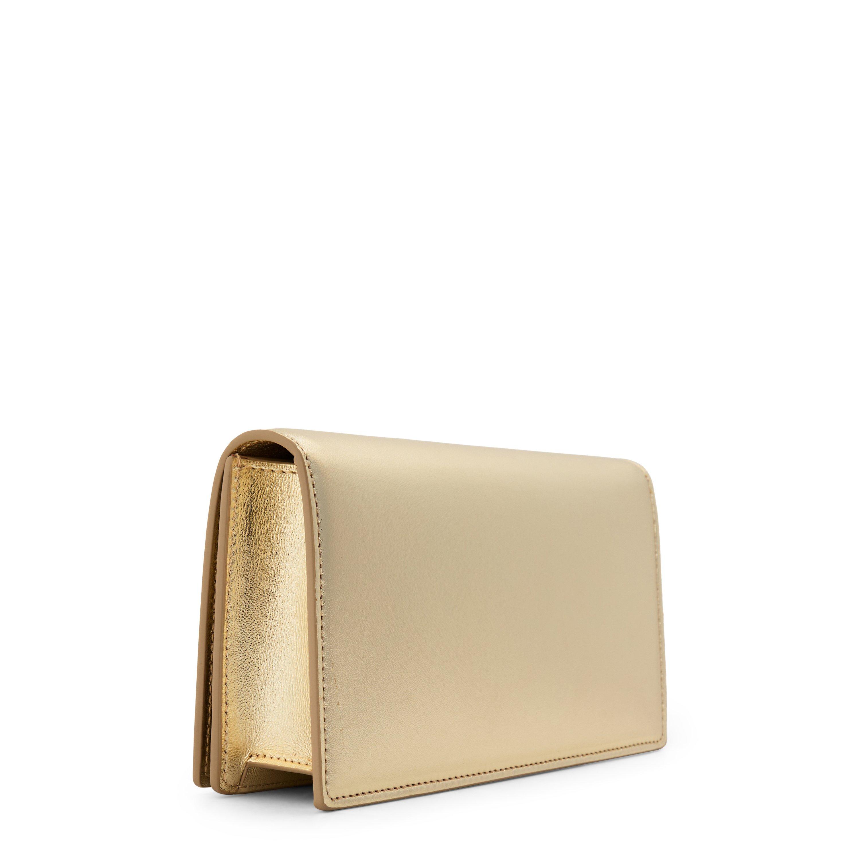 GOLD - Christian Louboutin - BETTINA CLUTCH NAPPA LAMI - 2