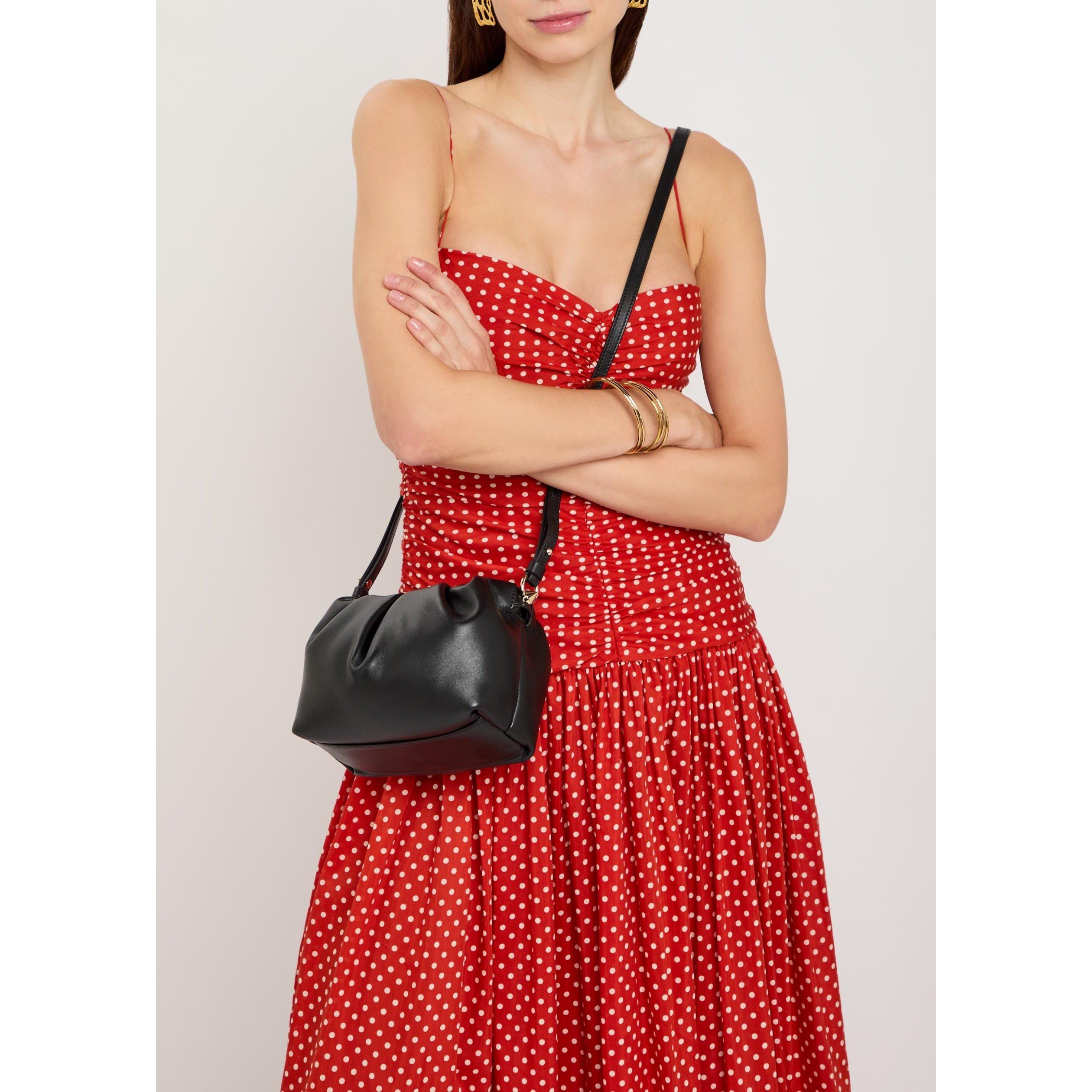 BLACK - Christian Louboutin - Women's Eva Mini Nappa Leather Crossbody Bag - 6