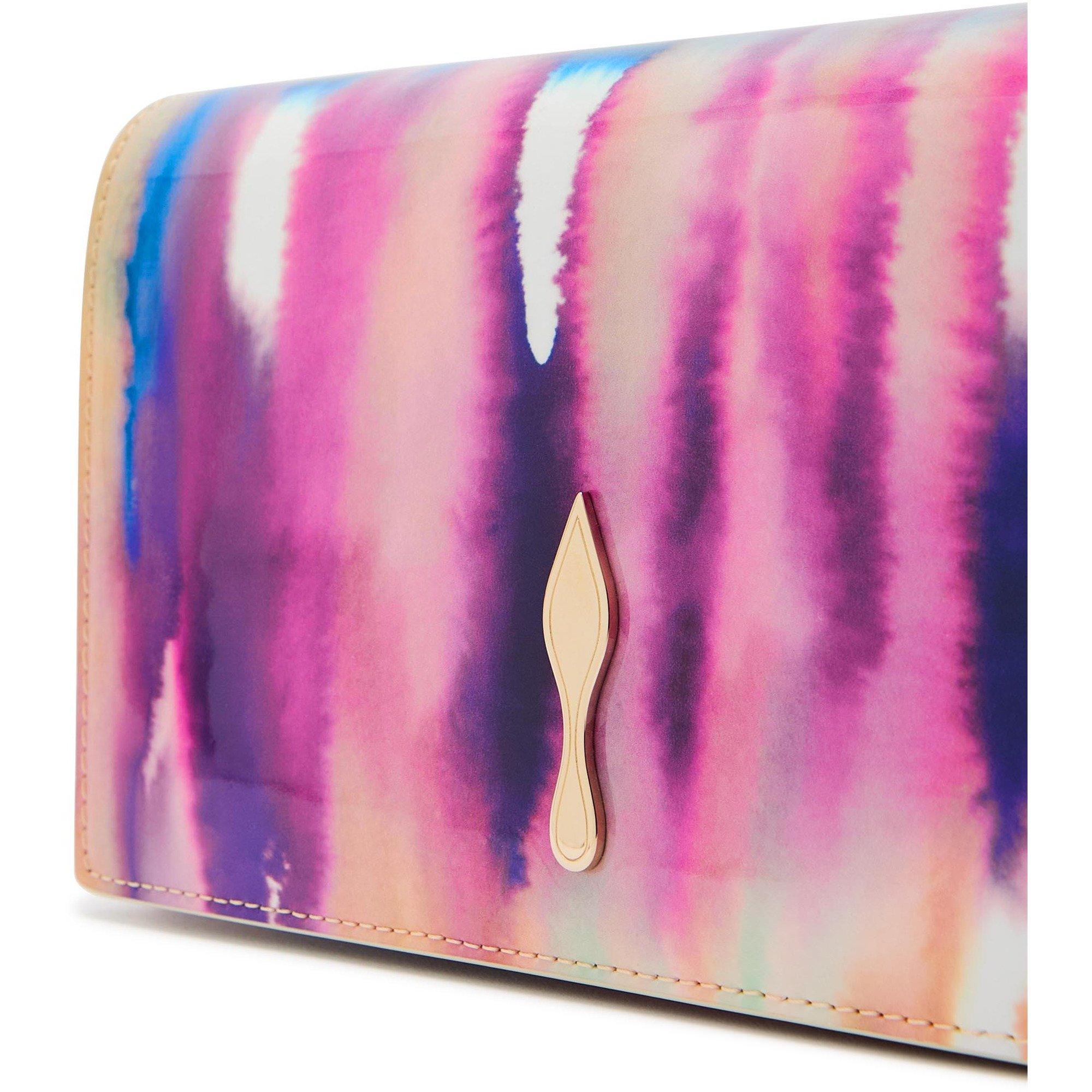 MULTI   SHADE 0 - Christian Louboutin - BETTINA CLUTCH PATENT TIE DYE - 4