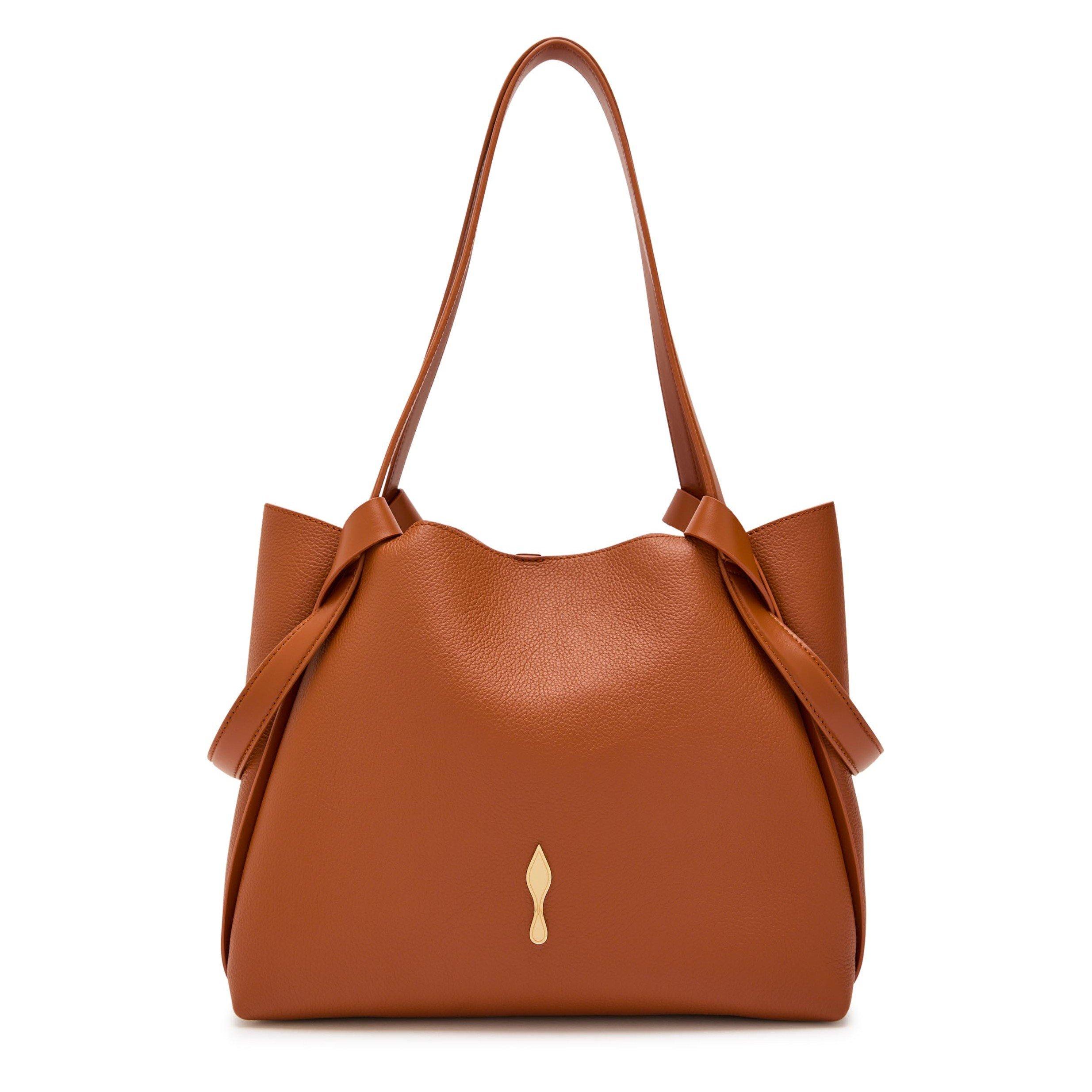 ORANGE - Christian Louboutin - BETTINA TOTE SMALL CALF EMPIRE