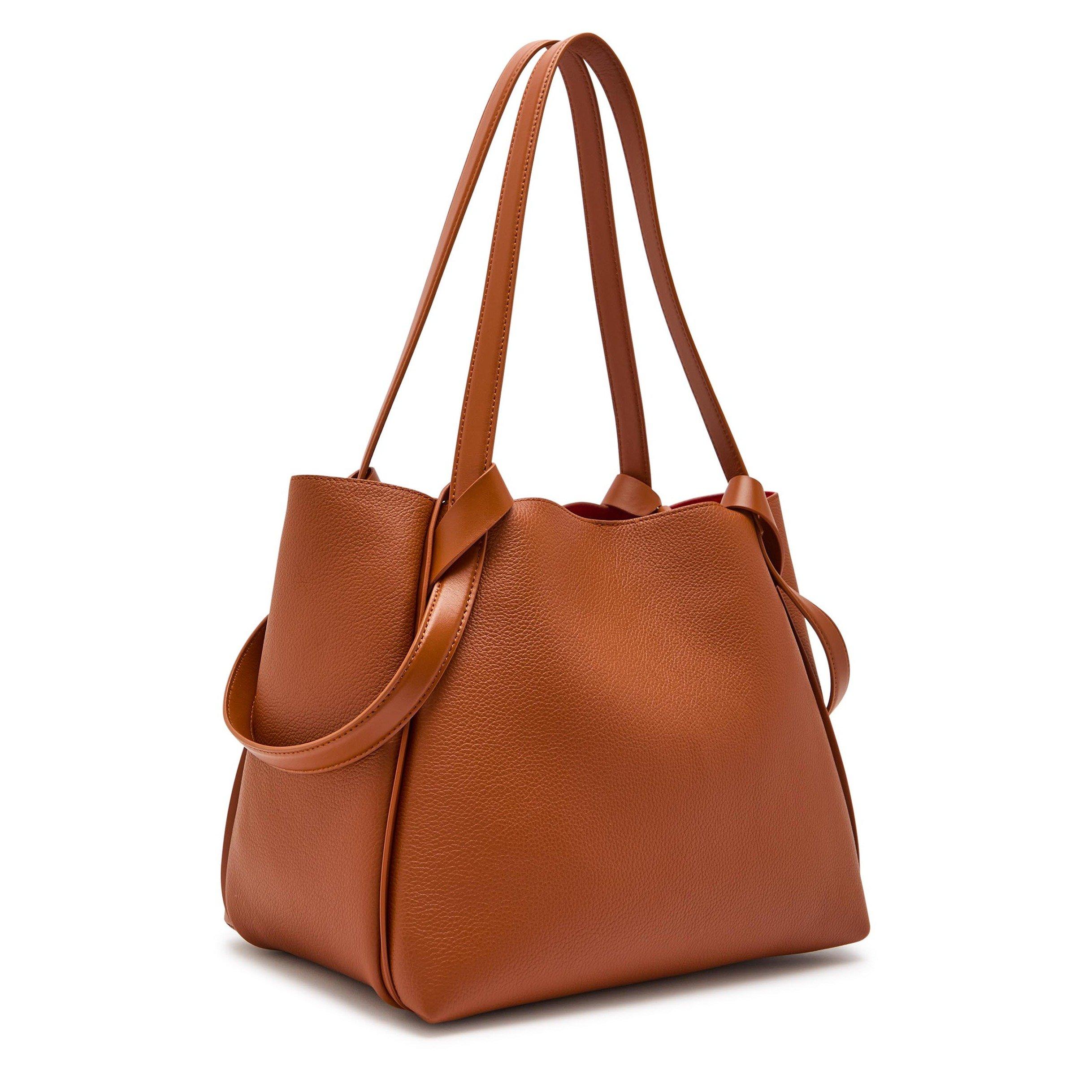 ORANGE - Christian Louboutin - BETTINA TOTE SMALL CALF EMPIRE - 2
