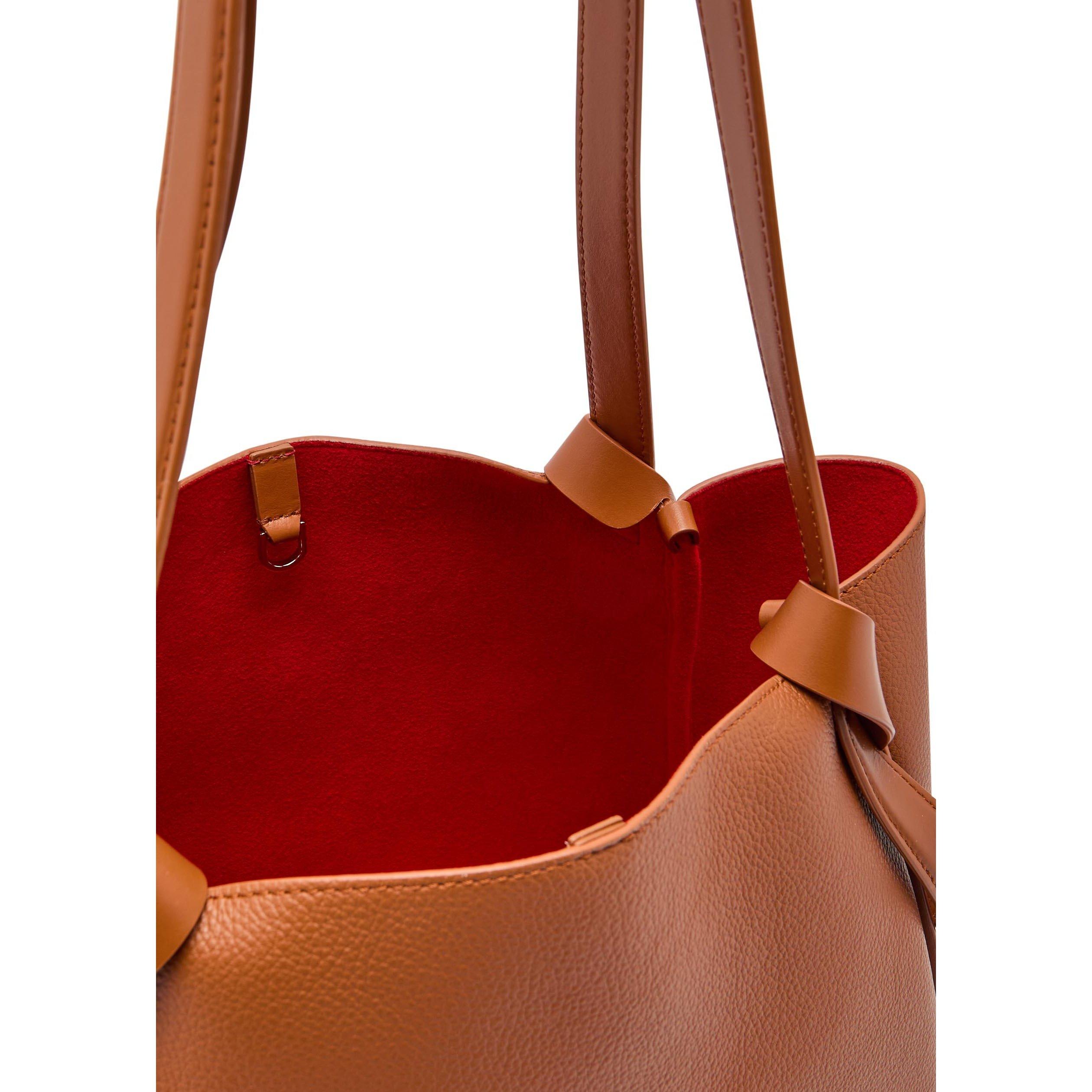 ORANGE - Christian Louboutin - BETTINA TOTE SMALL CALF EMPIRE - 5
