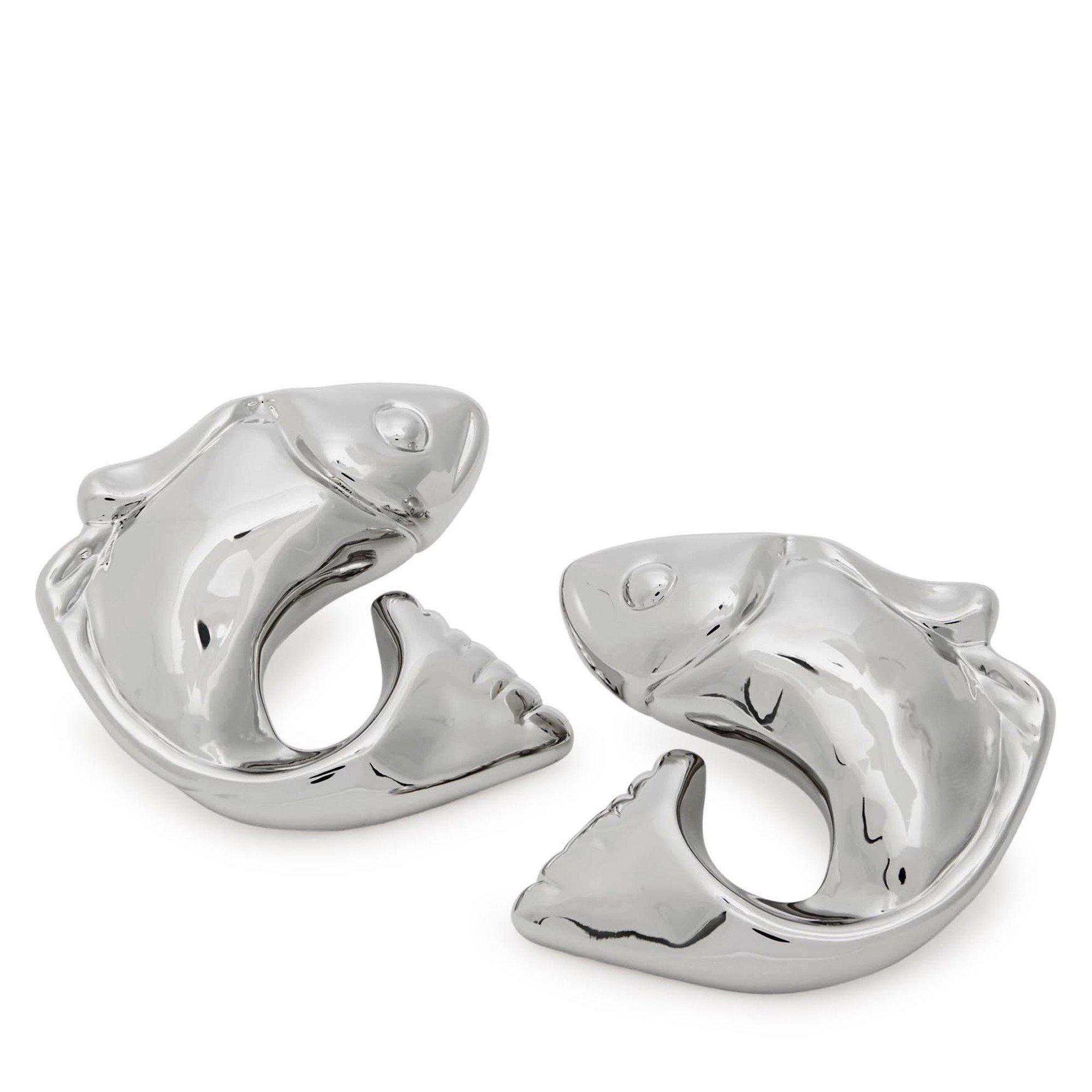 SILVER - Jacquemus - Women's Fish Metal Drop Earrings - 2
