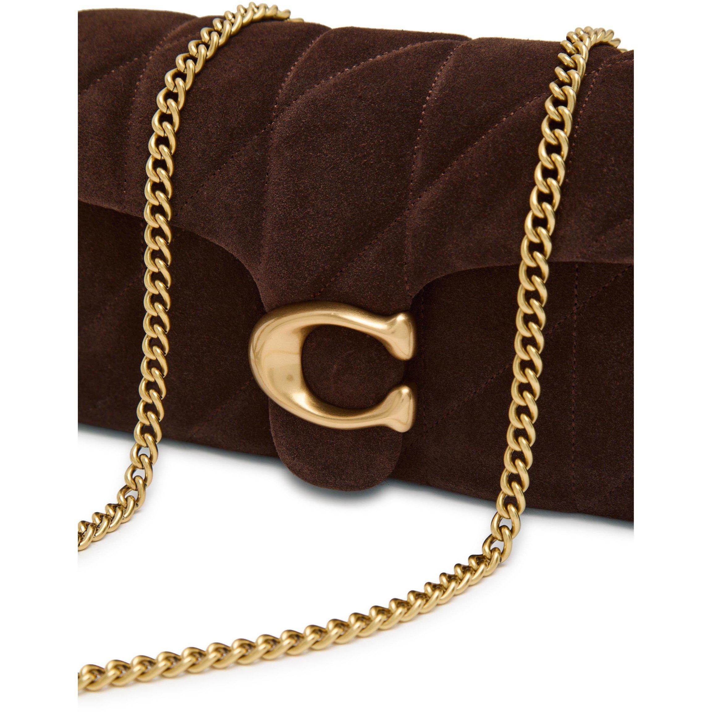 DARK BROWN - Coach - TABBY CHAIN CROSSBODY 19 QUILT - 4