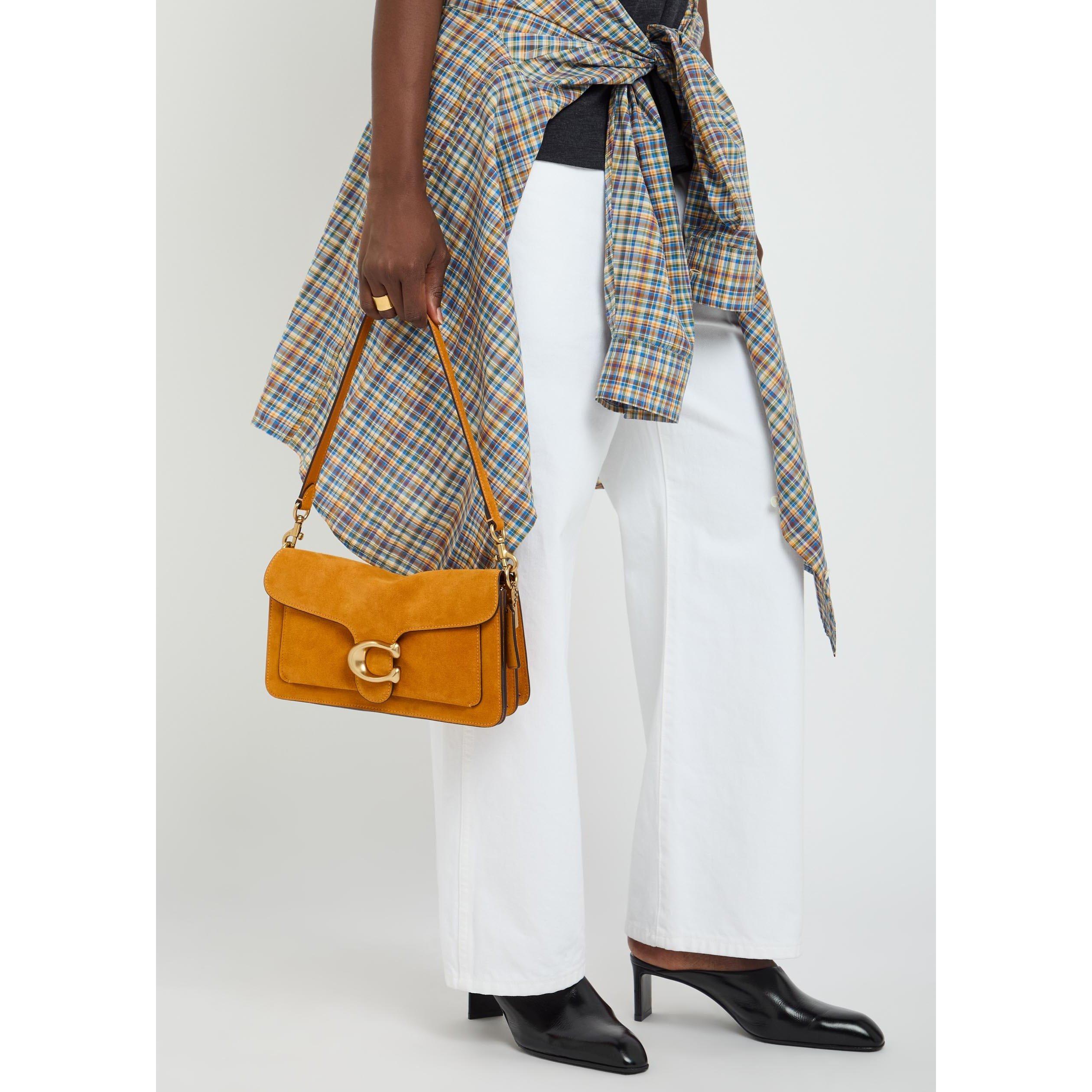 LIGHT BROWN - Coach - TABBY SHOULDER BAG 26 SUEDE - 3