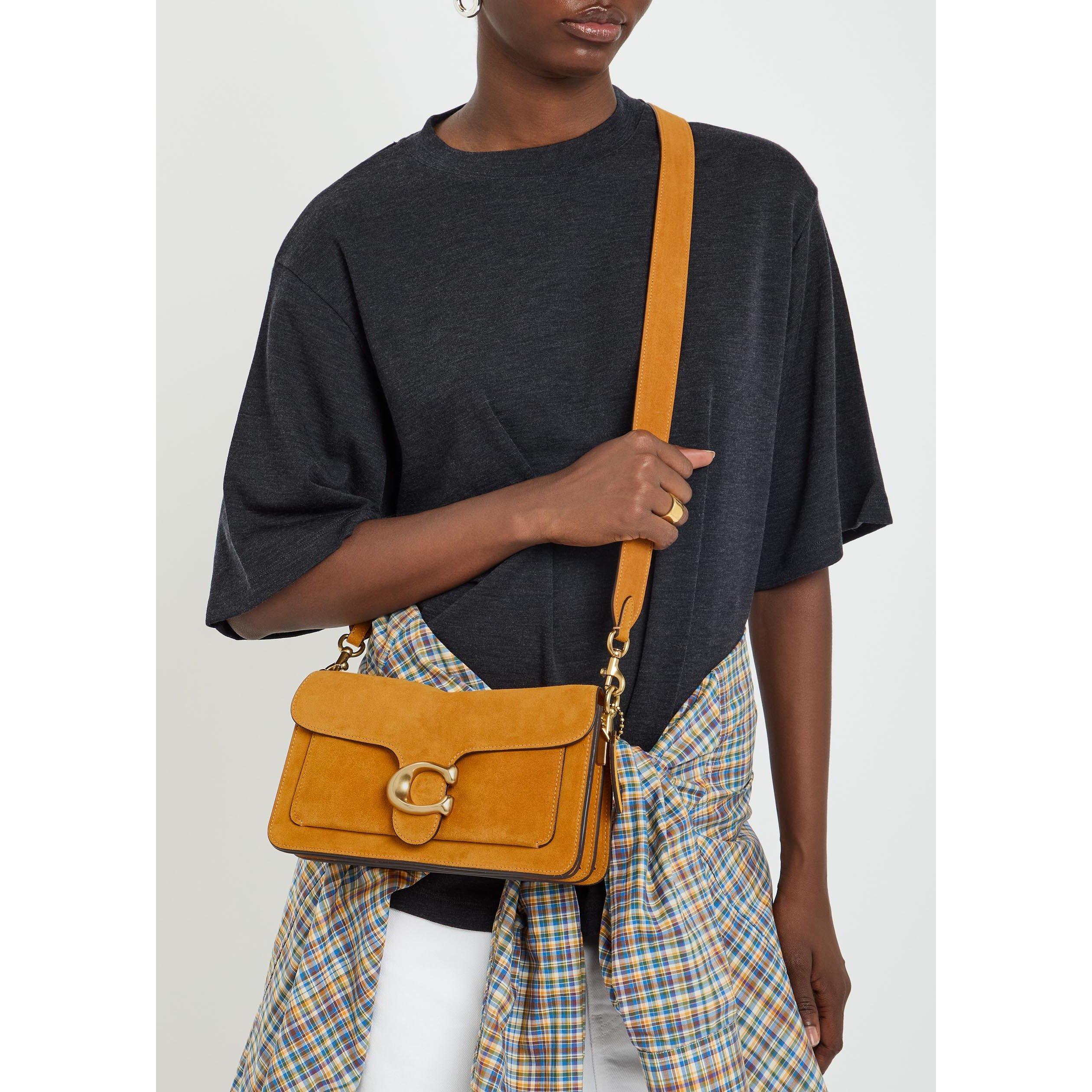 LIGHT BROWN - Coach - TABBY SHOULDER BAG 26 SUEDE - 6