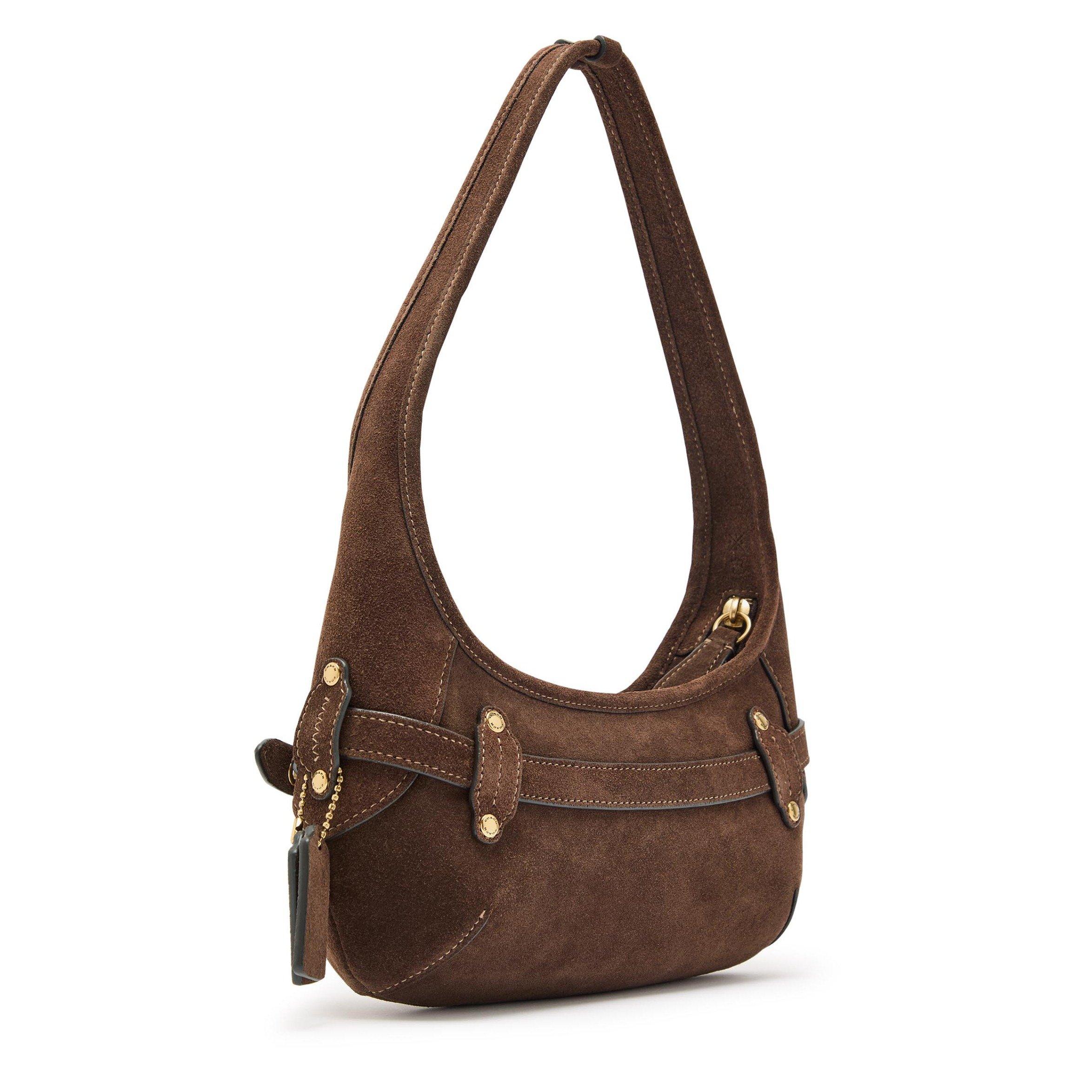 DARK BROWN - Coach - BELTED ERGO SHOULDER BAG 26 SU - 2