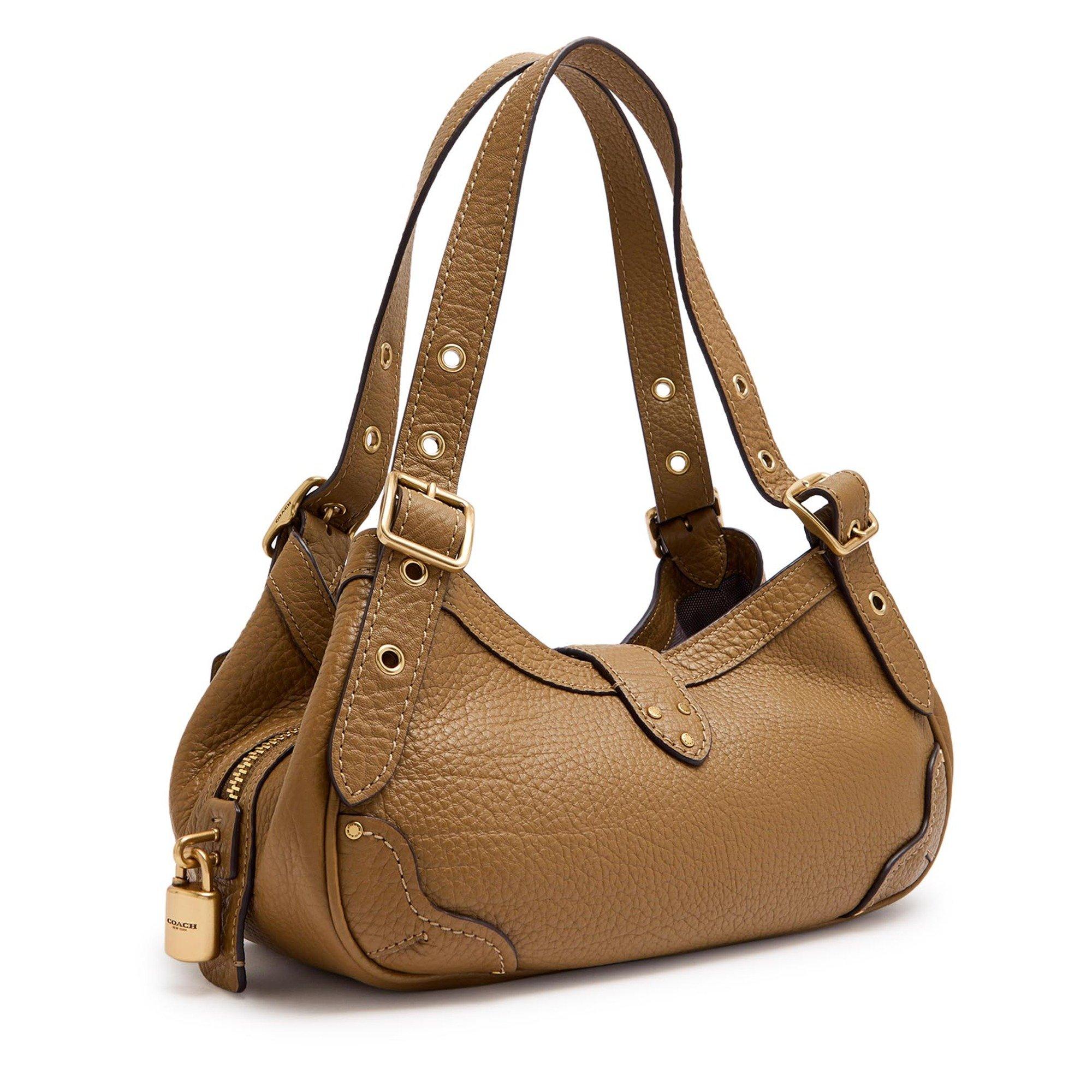 OLIVE - Coach - Women's Drifter Small Pebbled Leather Shoulder Bag - 2