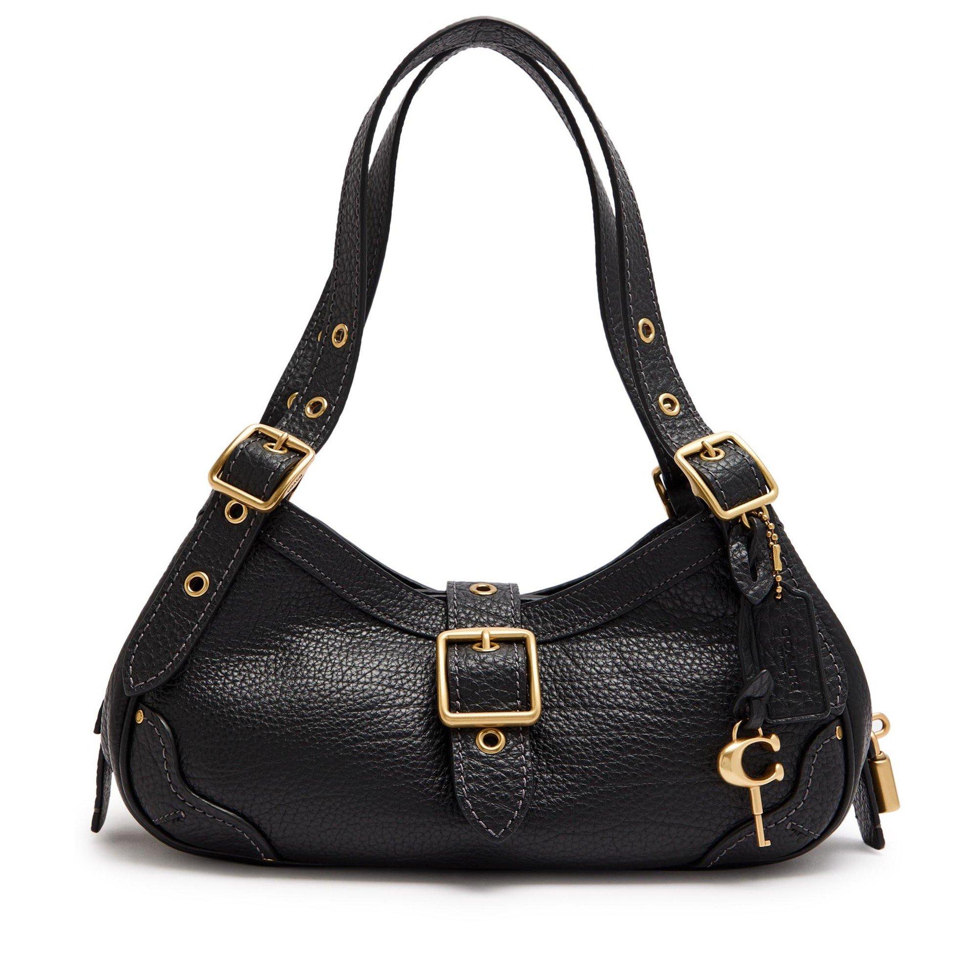 Women's Drifter Small Pebbled Leather Shoulder Bag