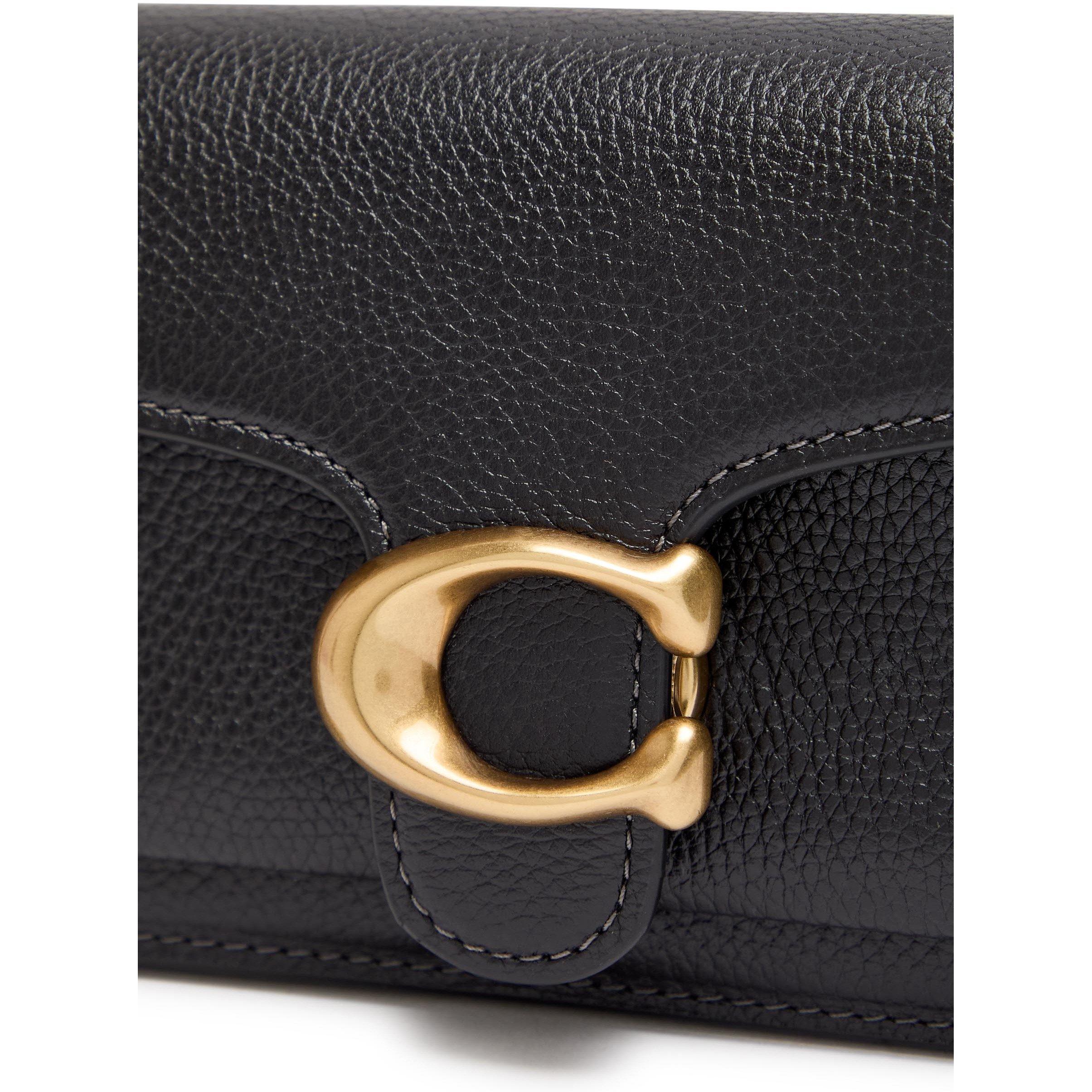 BLACK - Coach - TABBY CHAIN CROSSBODY 19 POLI/ - 4