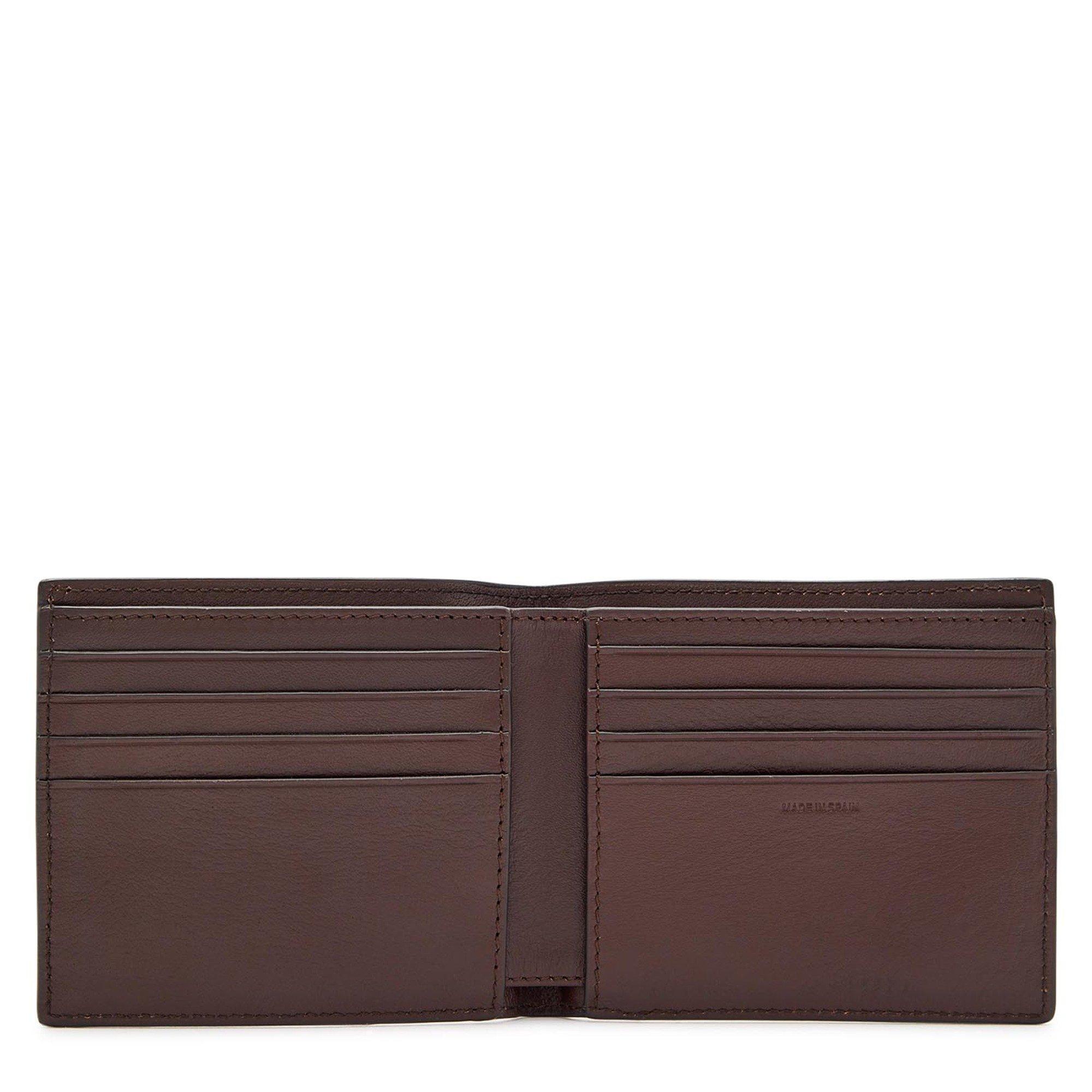 BROWN - Paul Smith - Men's Leather Billfold Wallet - 2