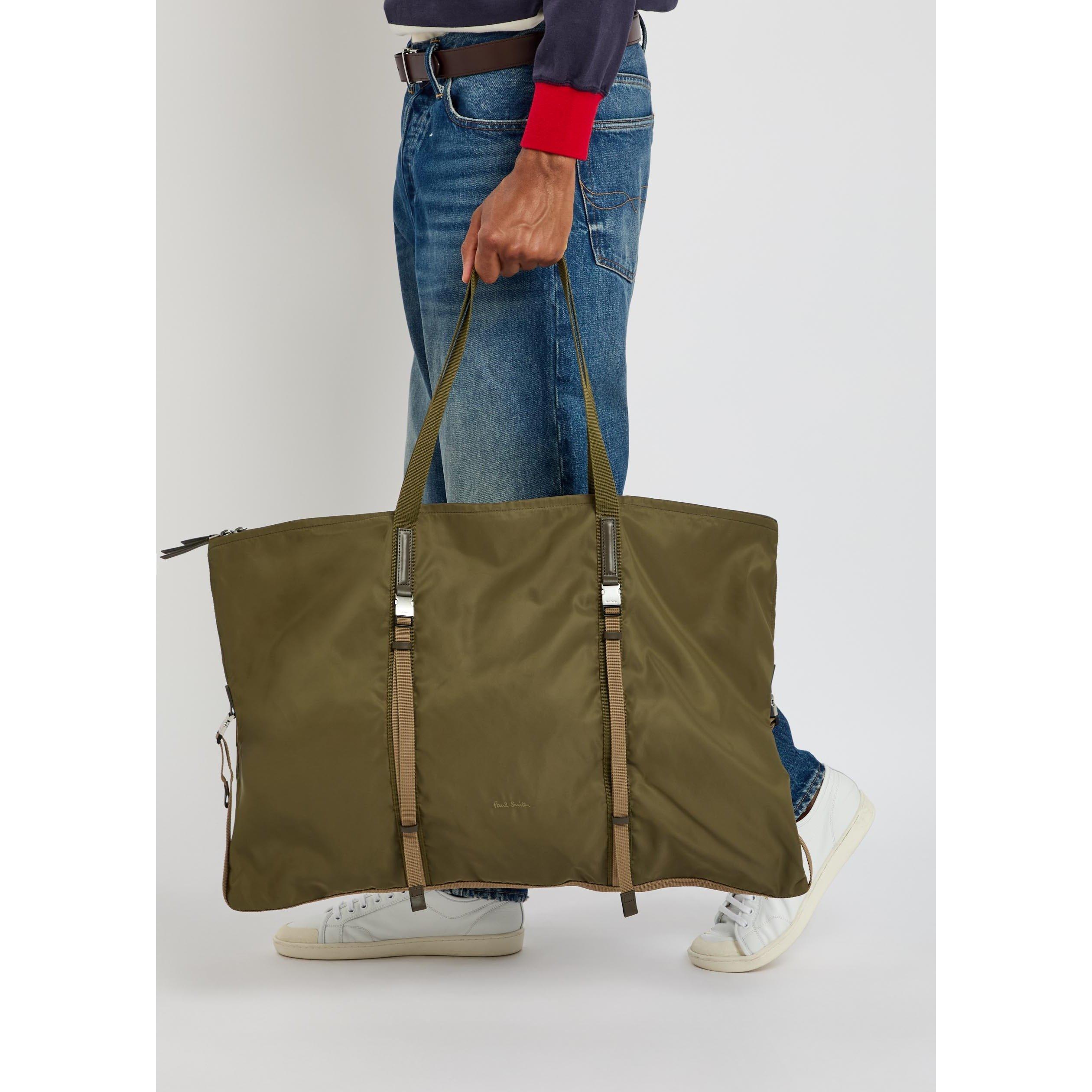 KHAKI - Paul Smith - PS MEN BAG HOLDALL - 3